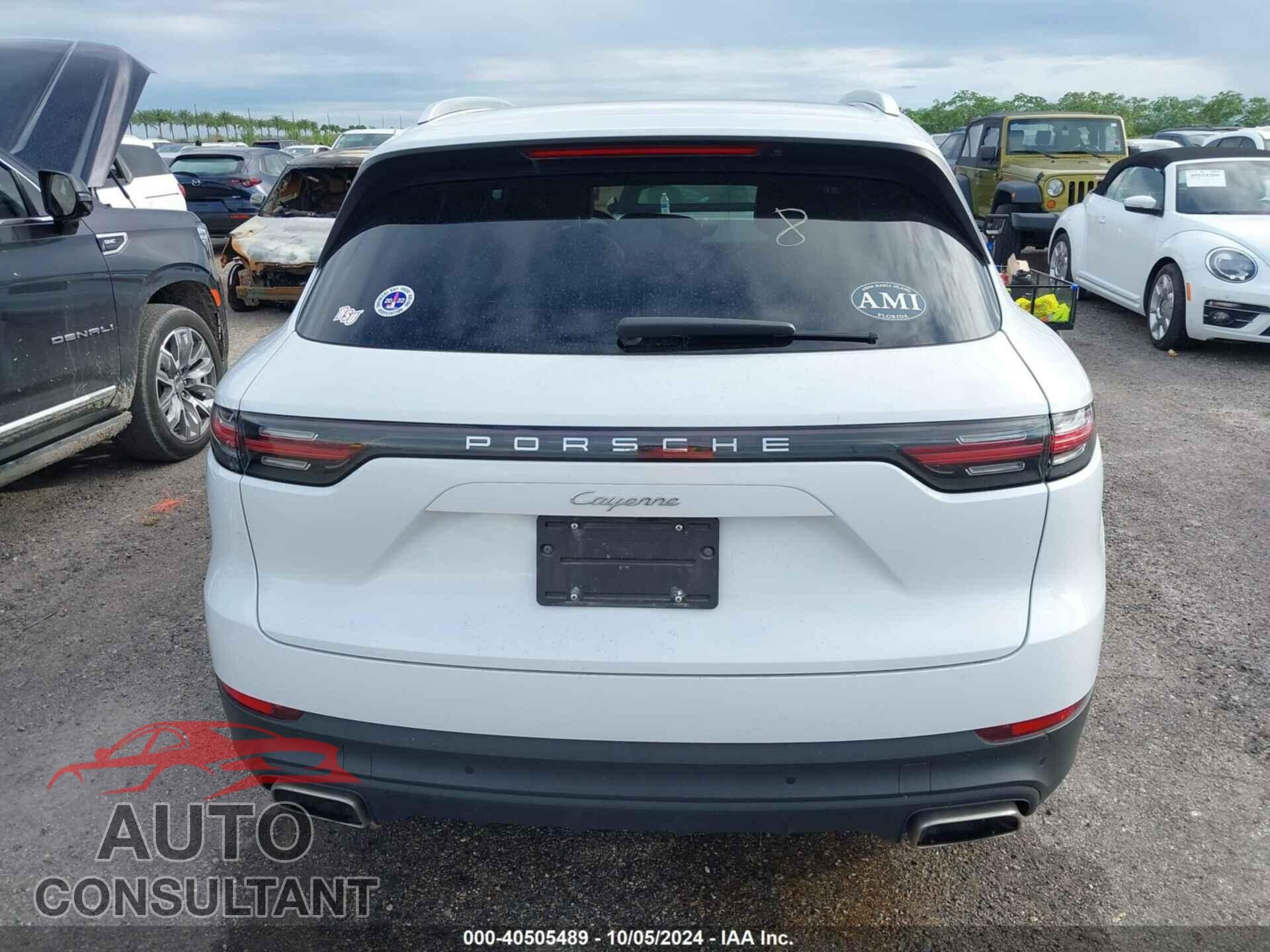 PORSCHE CAYENNE 2019 - WP1AA2AY7KDA04476
