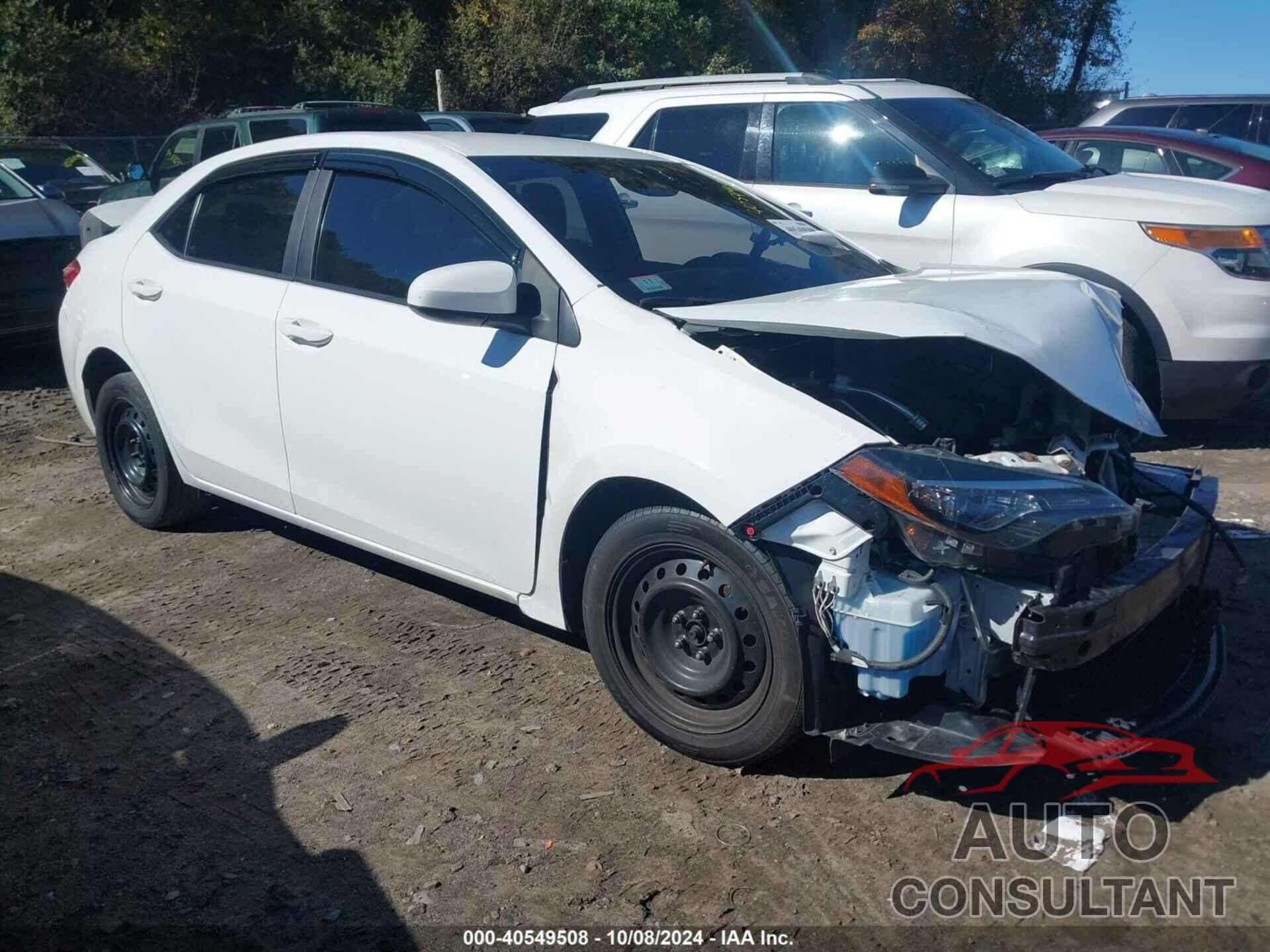 TOYOTA COROLLA 2018 - 5YFBURHE6JP774360