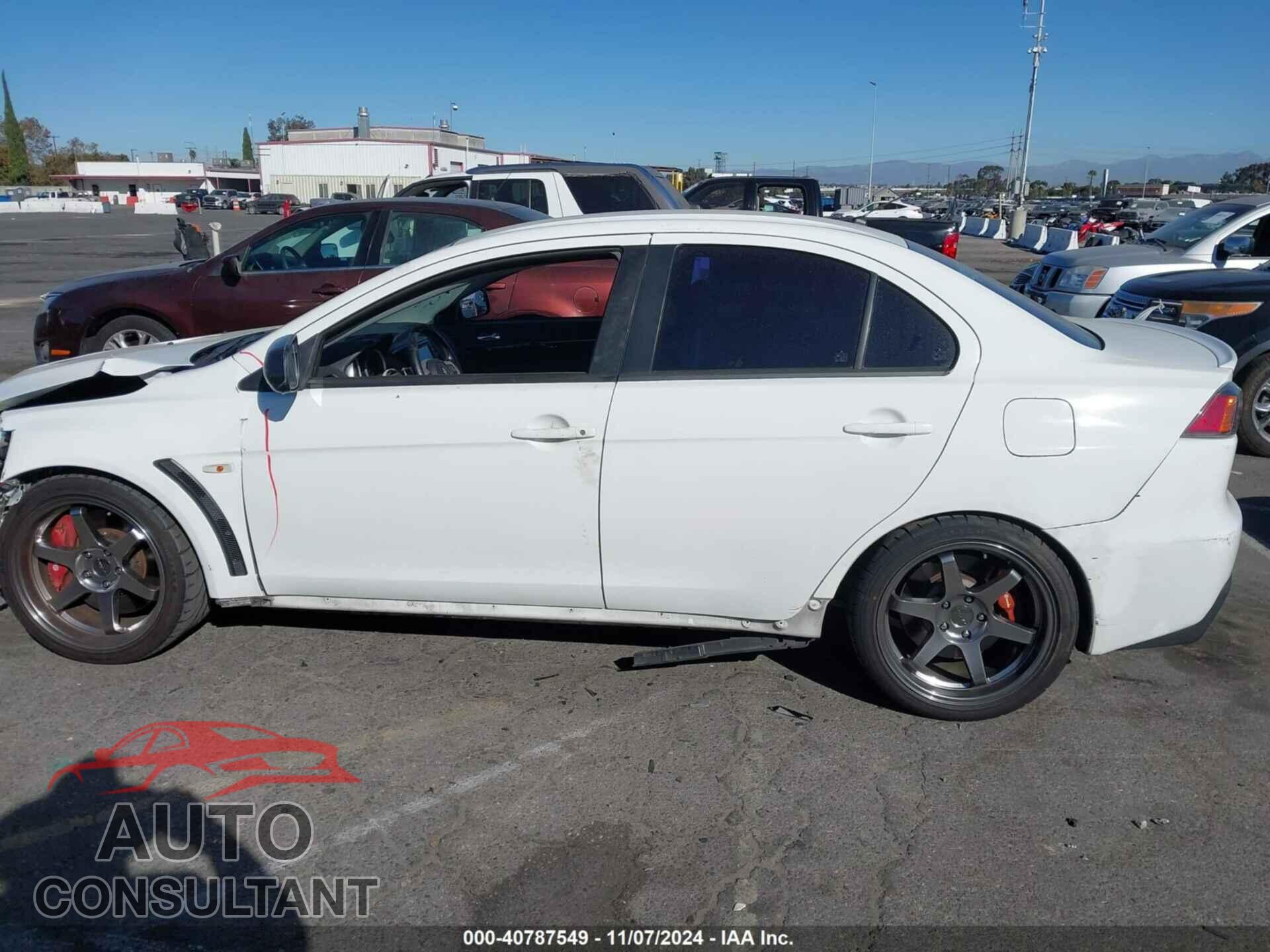 MITSUBISHI LANCER EVOLUTION 2012 - JA32W5FV3CU009679