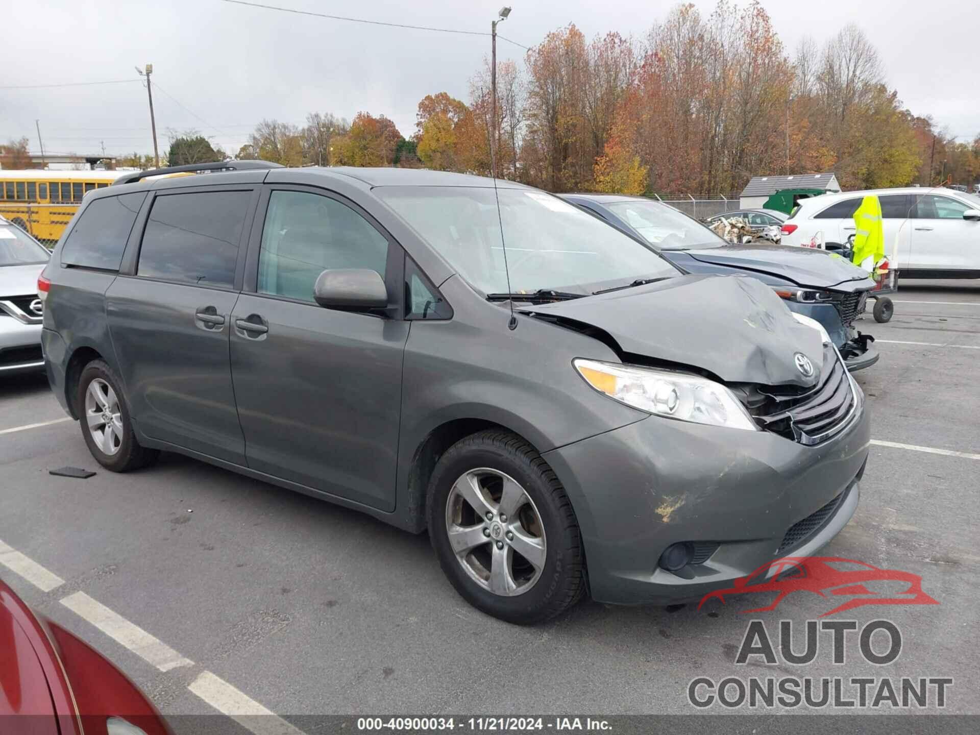 TOYOTA SIENNA 2012 - 5TDKK3DC5CS253020
