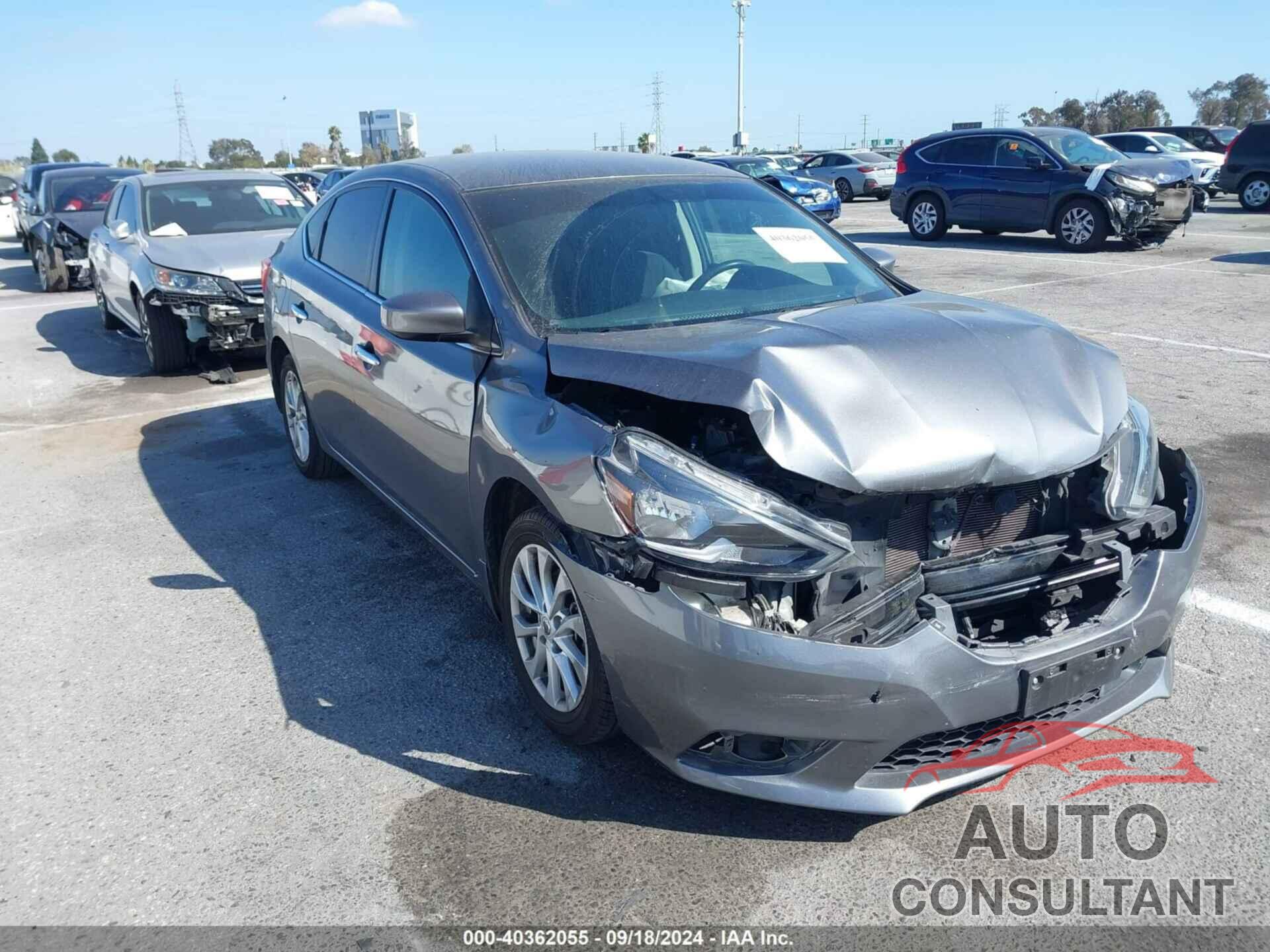 NISSAN SENTRA 2018 - 3N1AB7AP5JY296498