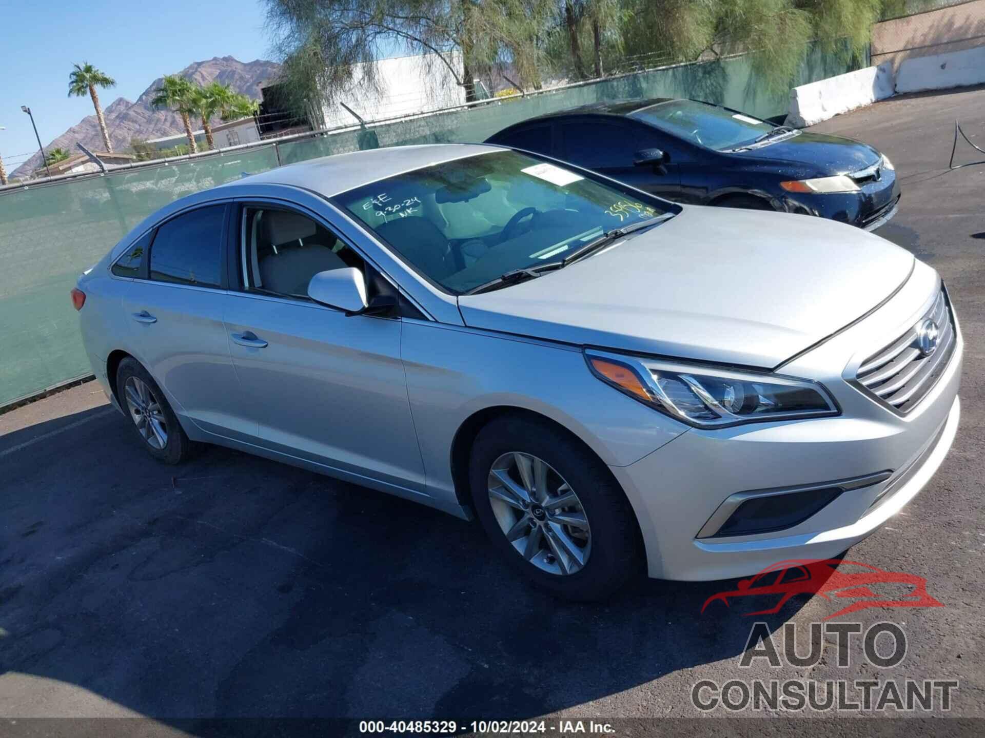 HYUNDAI SONATA 2017 - 5NPE24AF6HH479033