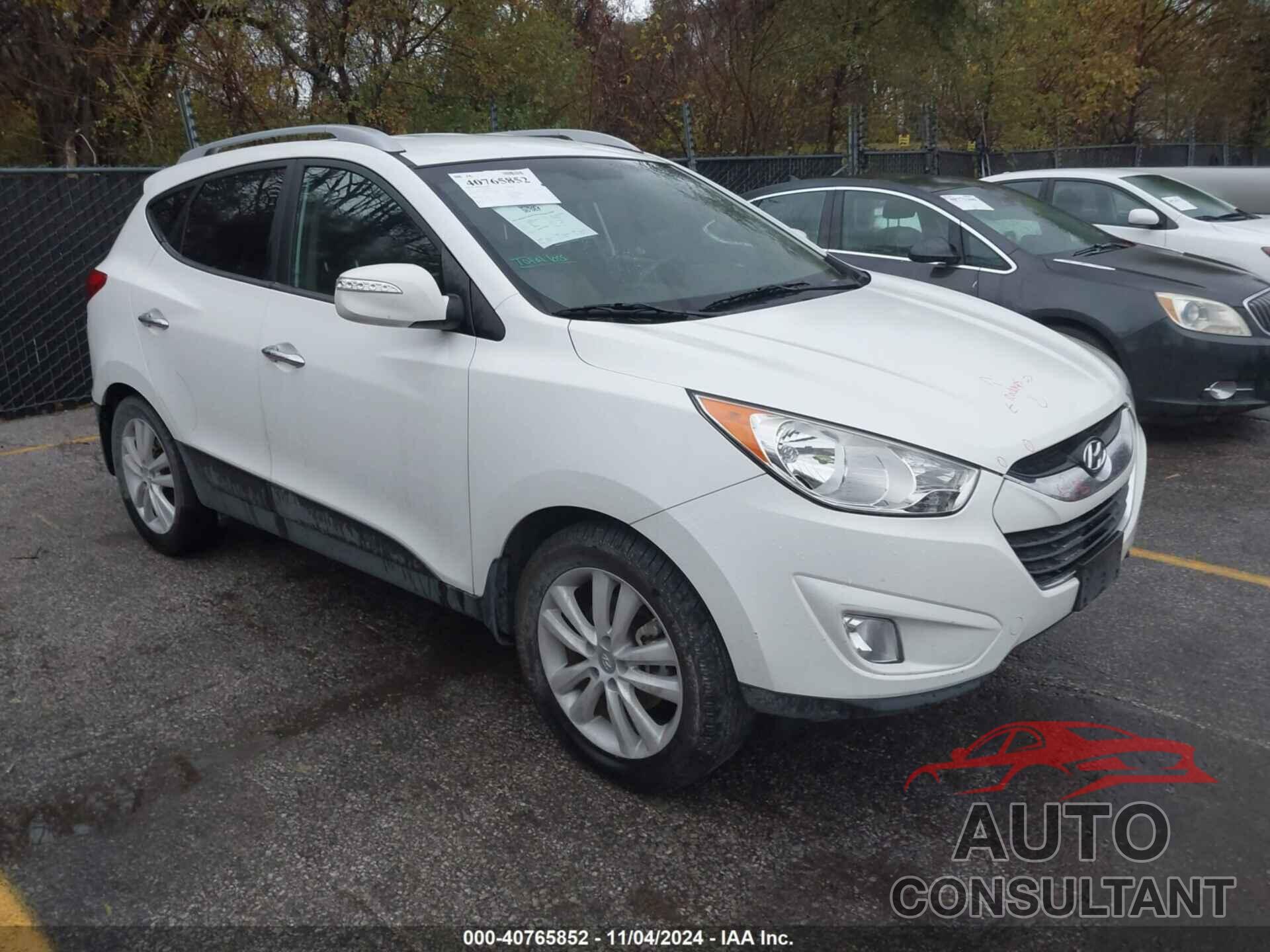 HYUNDAI TUCSON 2013 - KM8JU3AC4DU675511