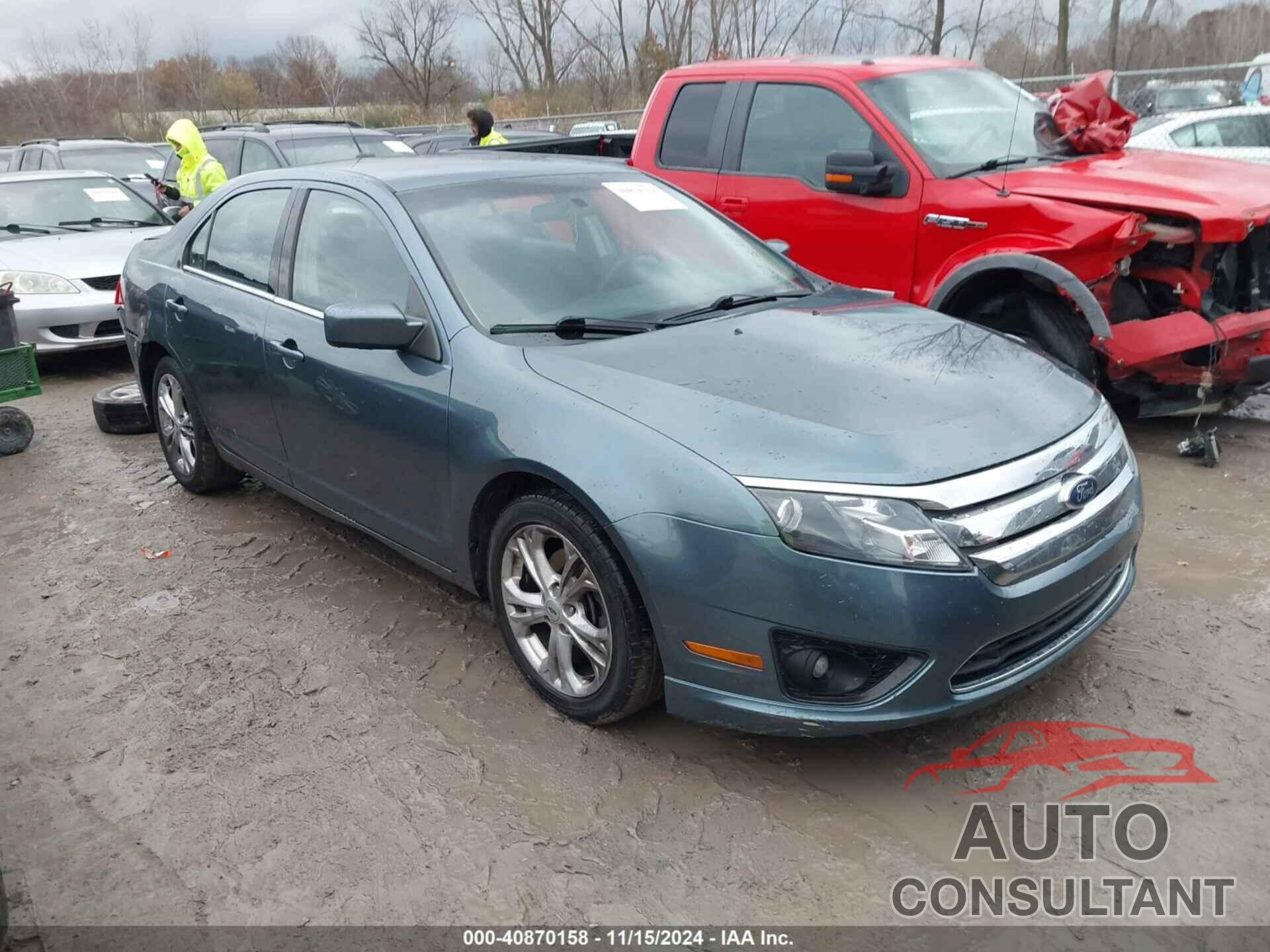 FORD FUSION 2012 - 3FAHP0HA3CR405856