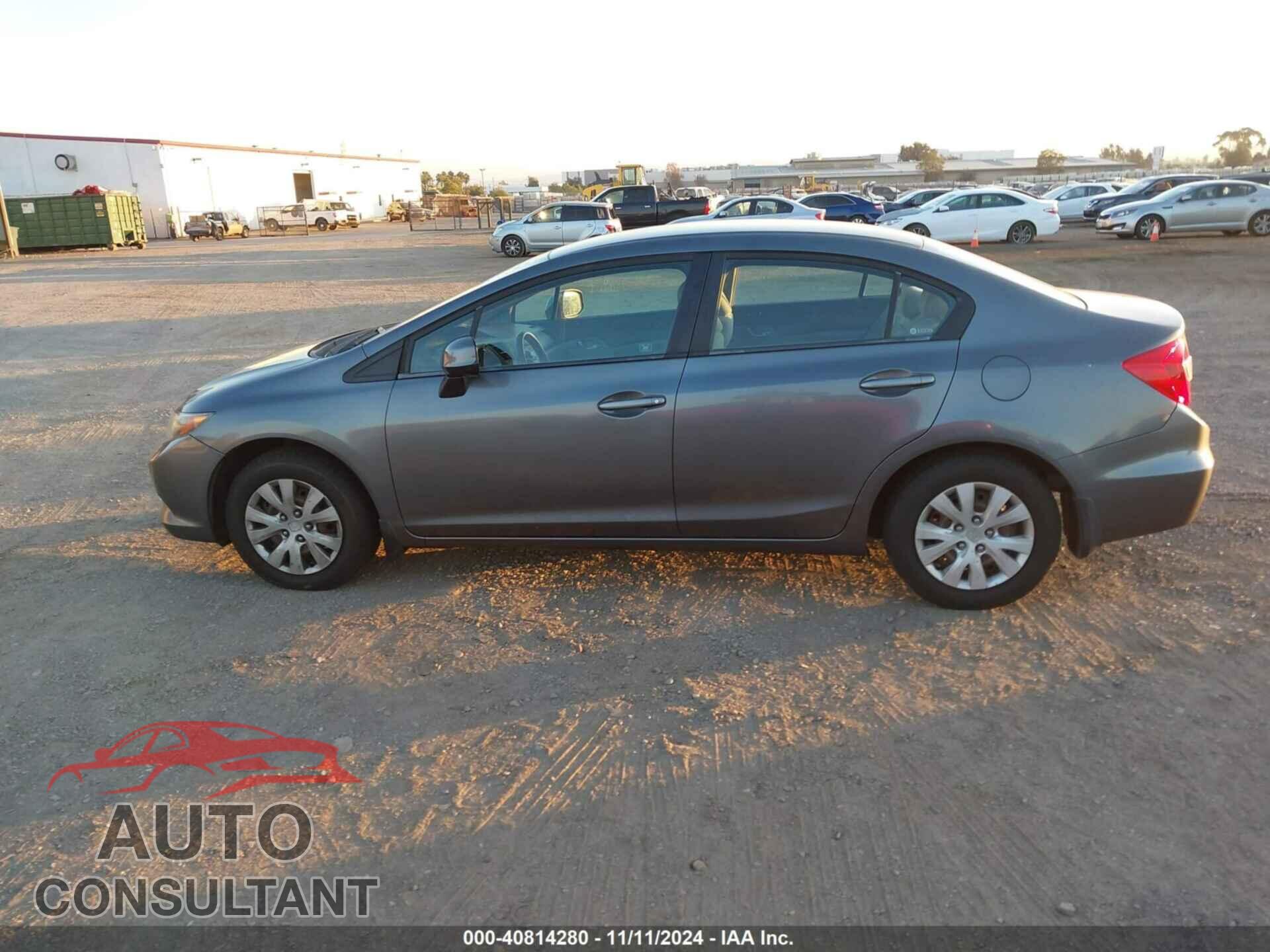 HONDA CIVIC 2012 - 19XFB2F5XCE350363