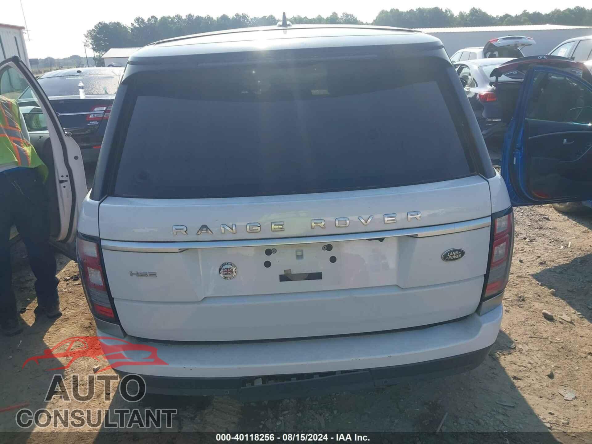 LAND ROVER RANGE ROVER 2016 - SALGS2VF9GA253588