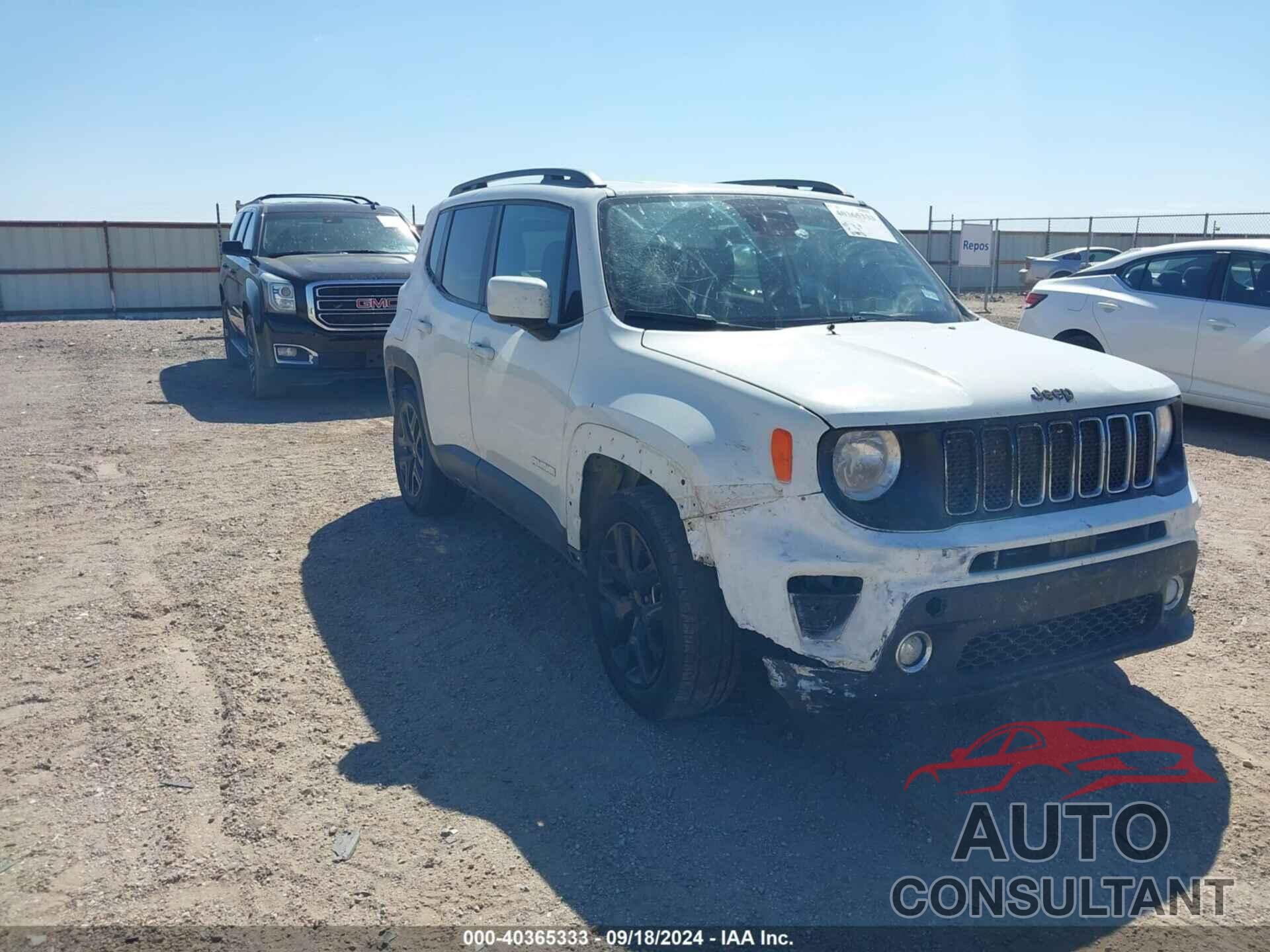 JEEP RENEGADE 2019 - ZACNJABB5KPK01636