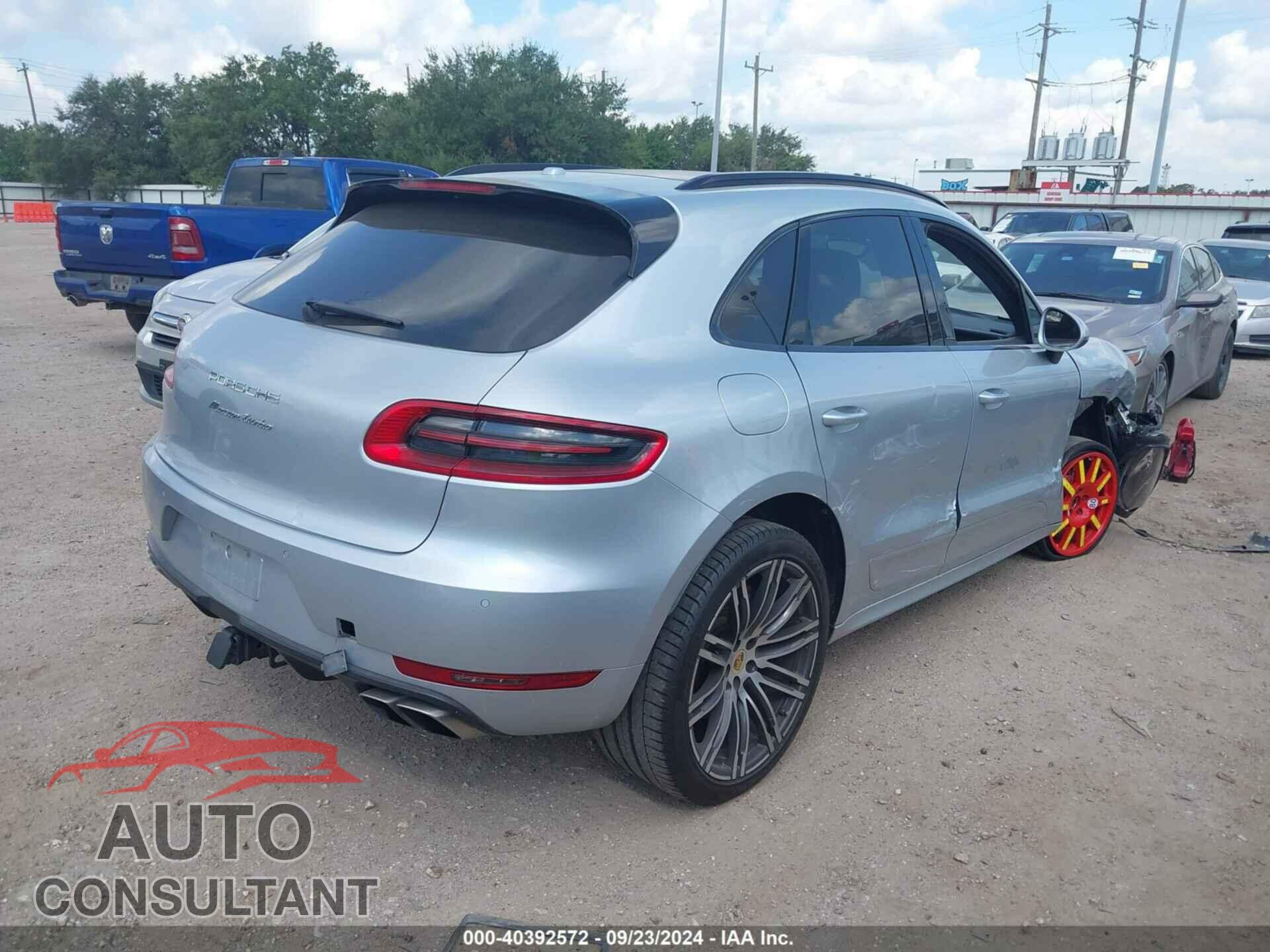 PORSCHE MACAN 2016 - WP1AF2A56GLB91813