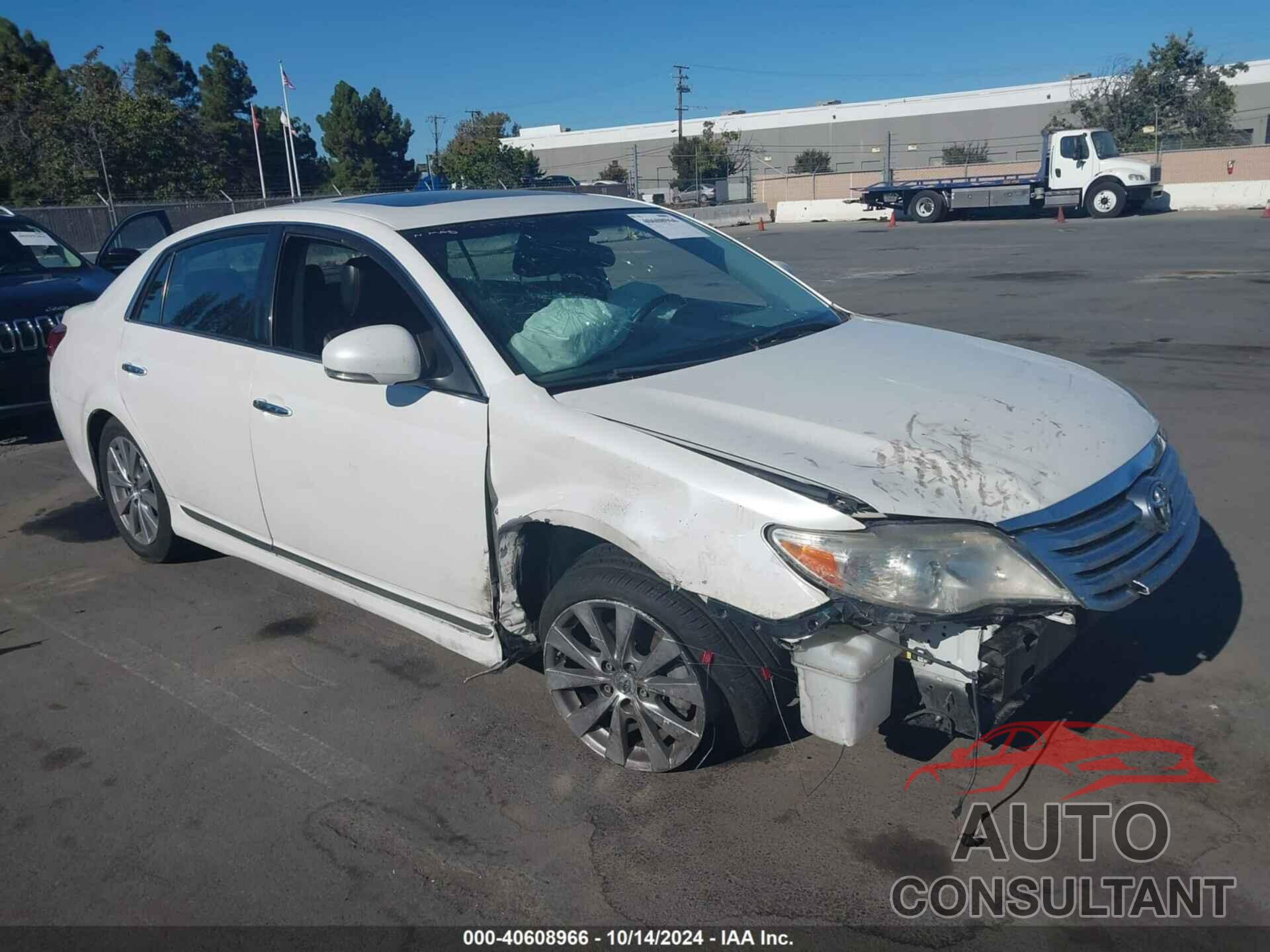 TOYOTA AVALON 2011 - 4T1BK3DB0BU399192