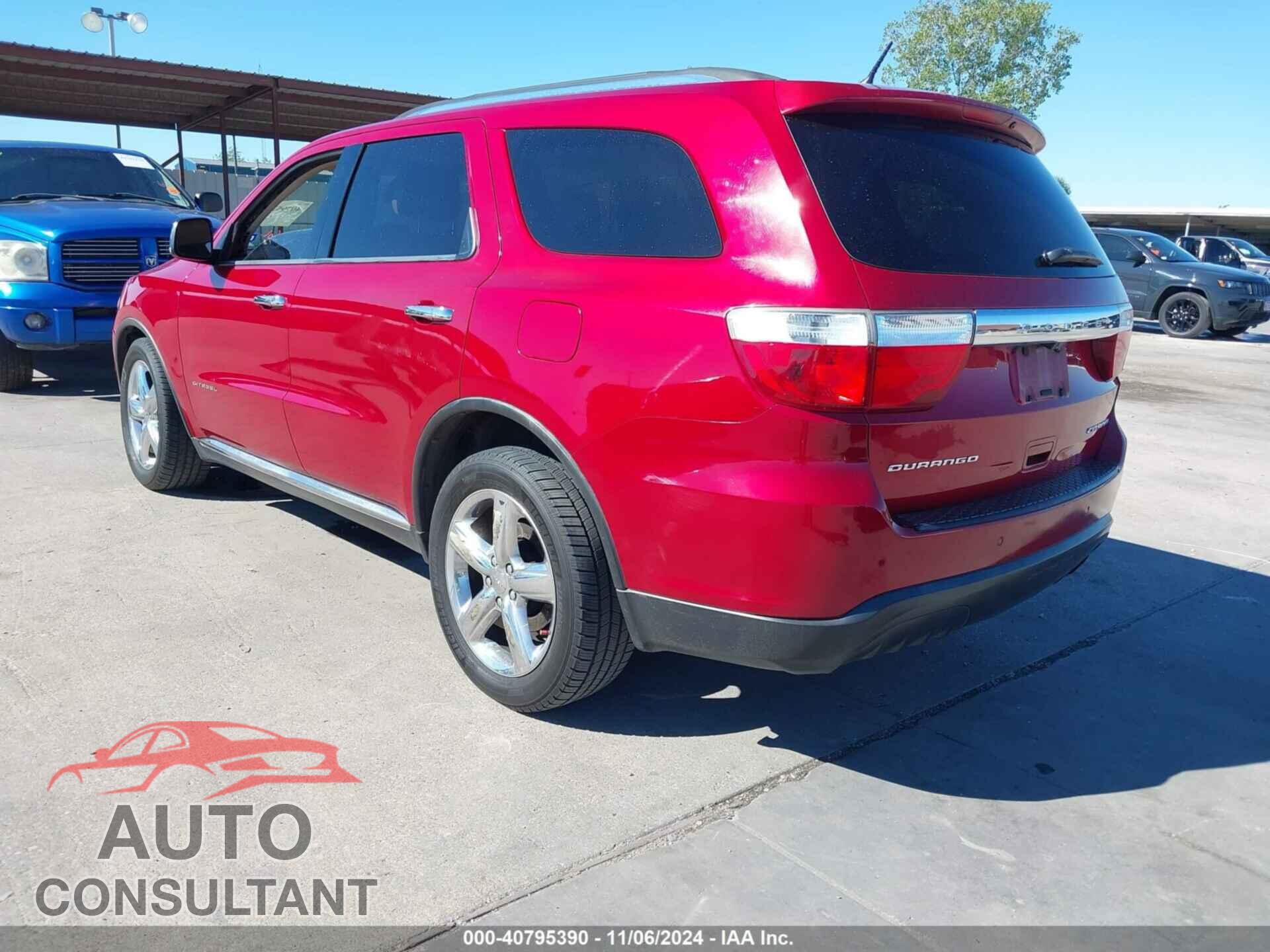 DODGE DURANGO 2011 - 1D4RD5GG9BC652938