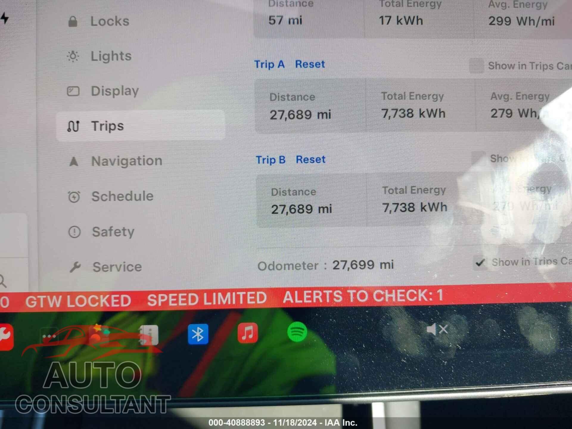 TESLA MODEL 3 2018 - 5YJ3E1EB9JF087270