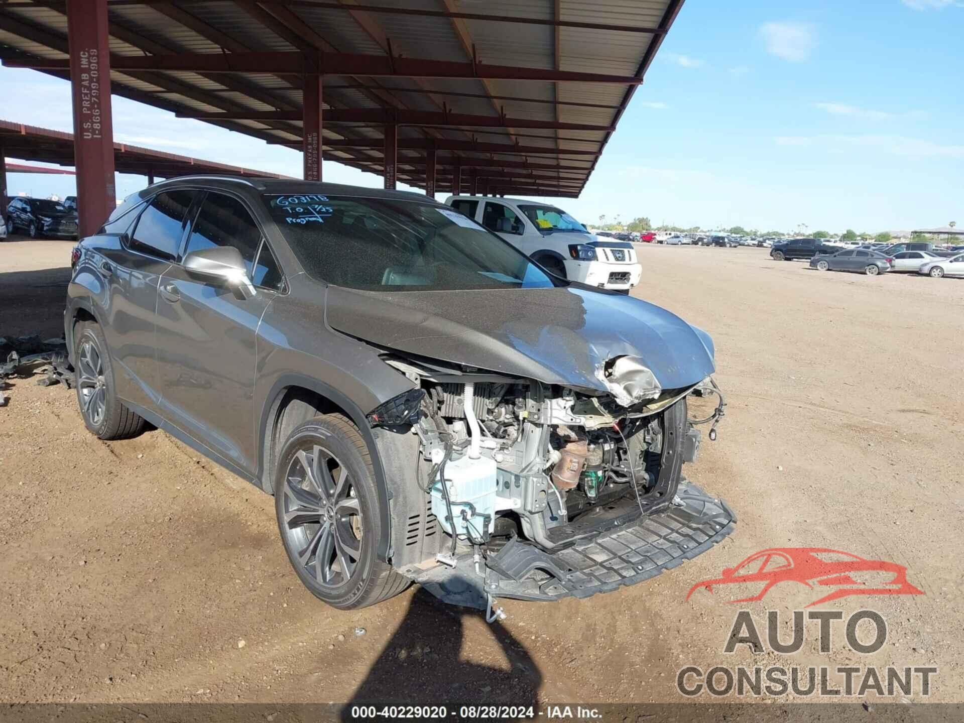 LEXUS RX 350 2022 - 2T2HZMAA1NC252274