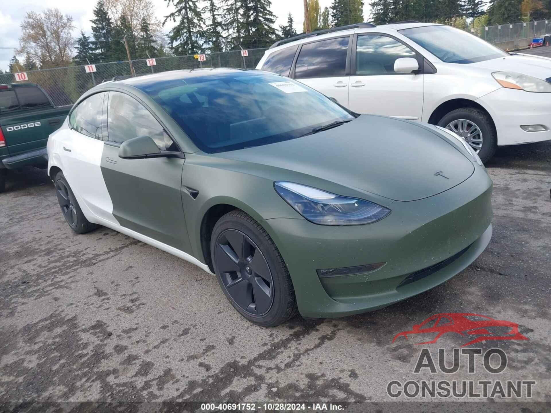 TESLA MODEL 3 2022 - 5YJ3E1EB2NF326941