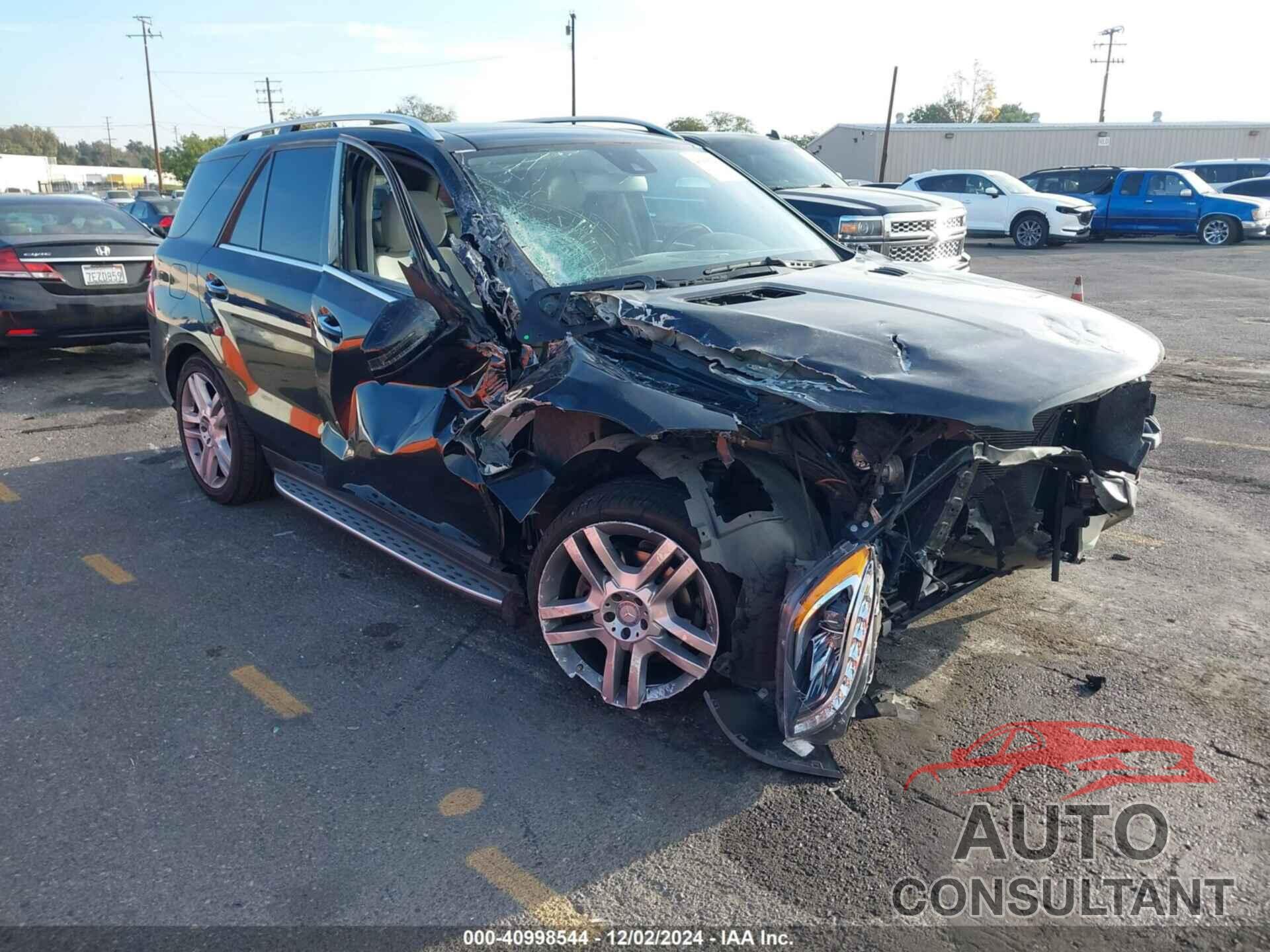 MERCEDES-BENZ ML 350 2013 - 4JGDA5HB4DA222134