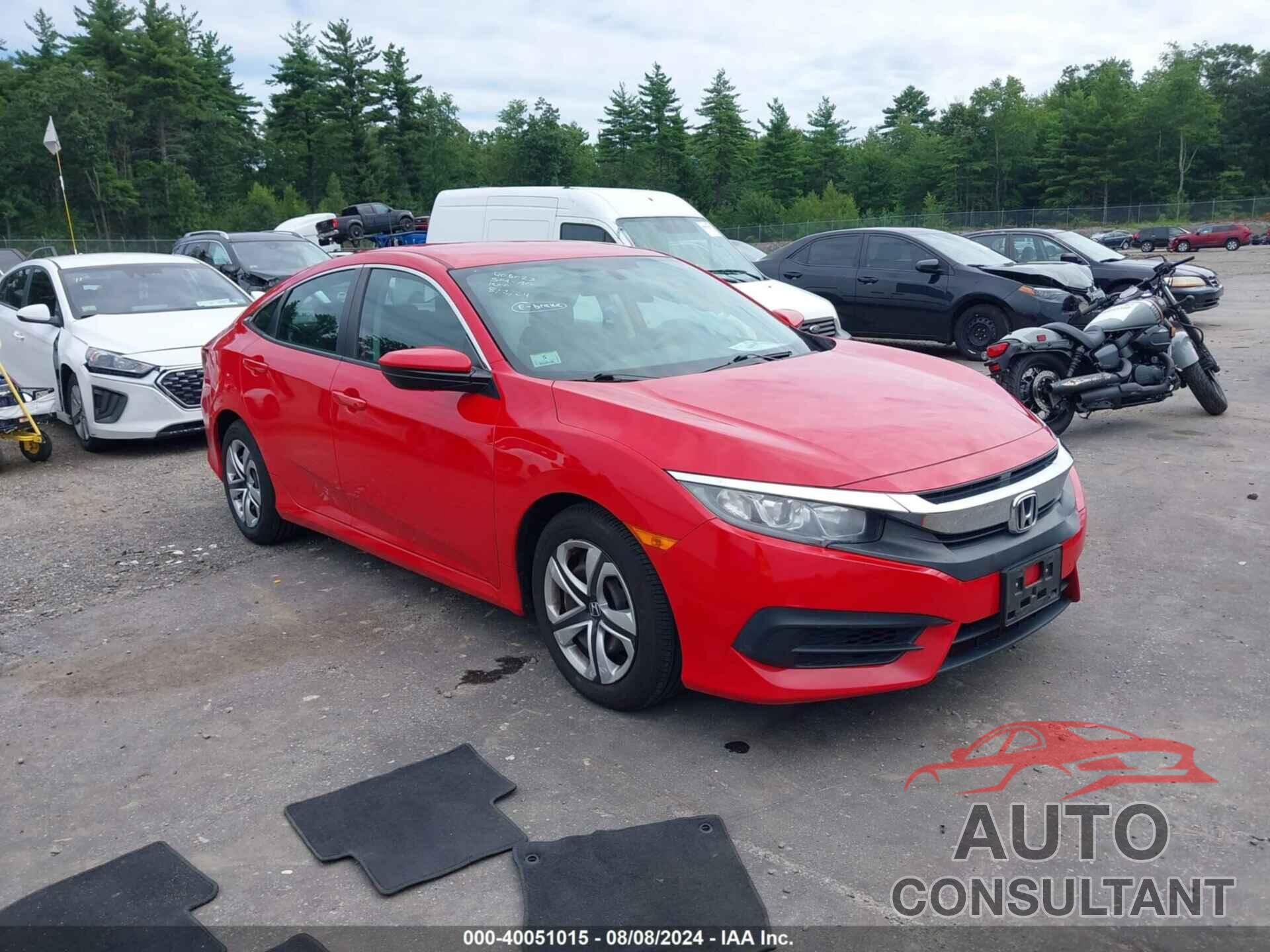 HONDA CIVIC 2017 - 2HGFC2F55HH507257
