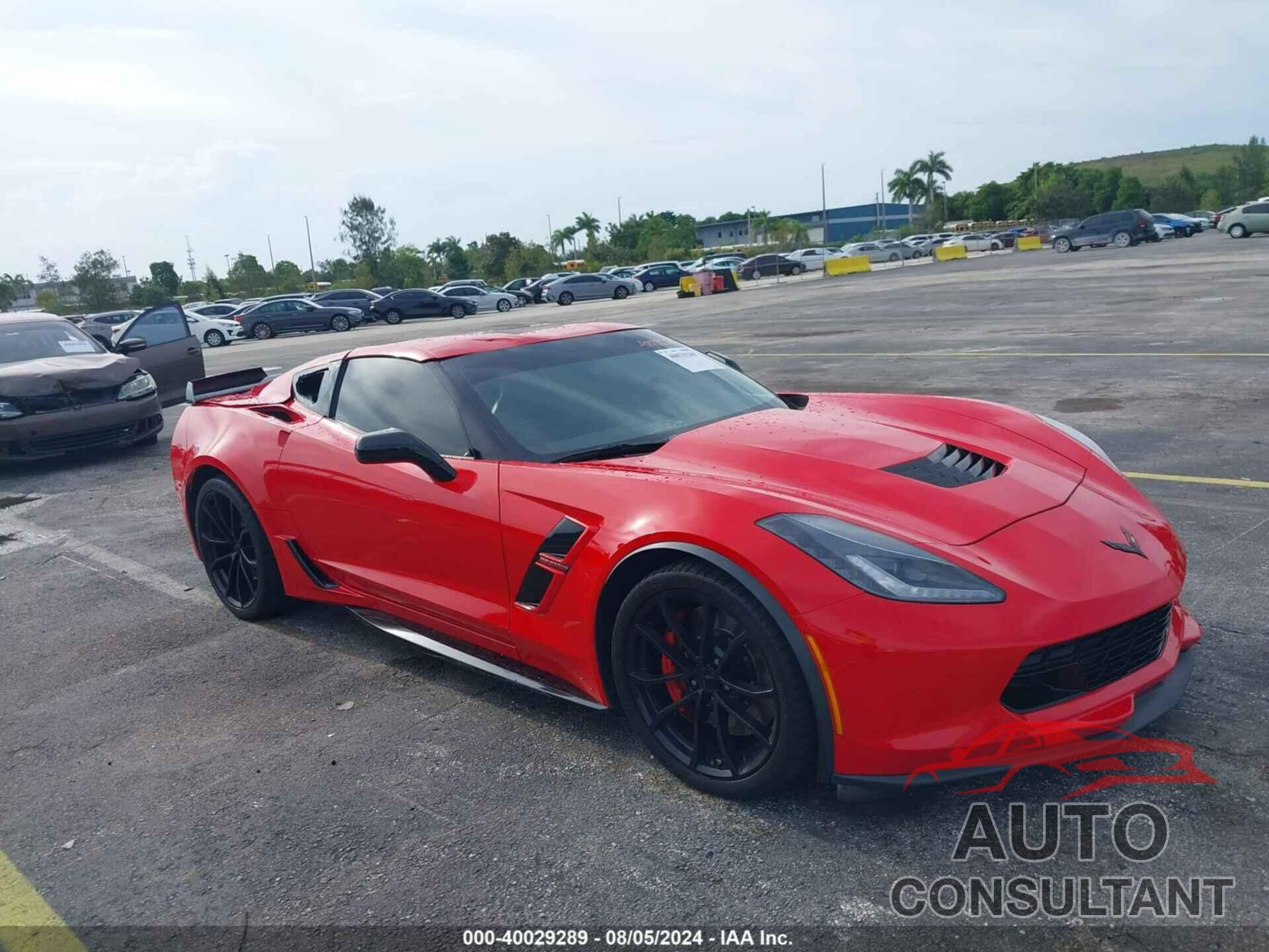 CHEVROLET CORVETTE 2017 - 1G1YW2D76H5117349