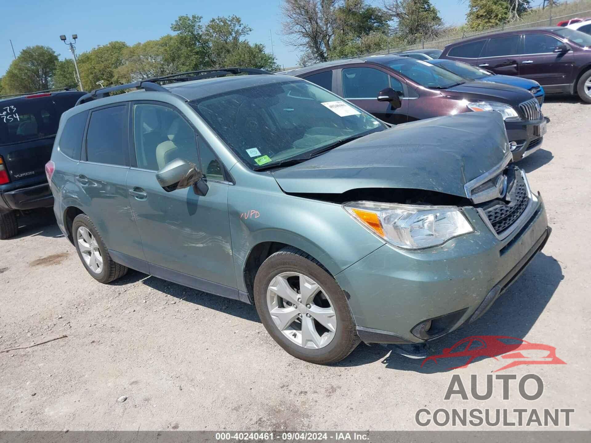 SUBARU FORESTER 2015 - JF2SJAHC9FH838582