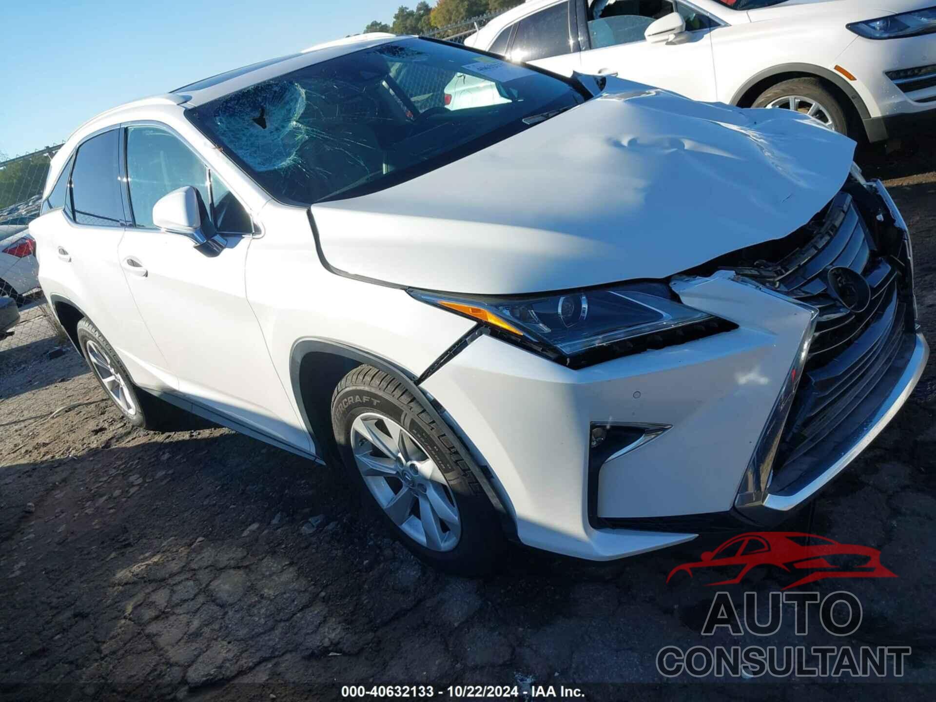 LEXUS RX 350 2017 - 2T2BZMCAXHC126776