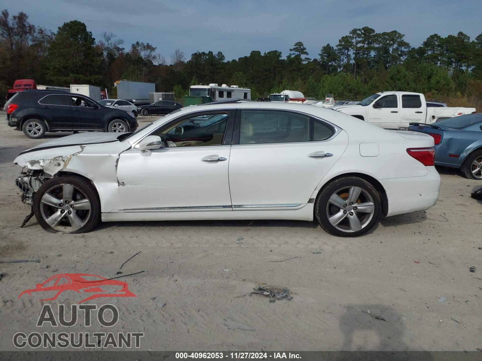 LEXUS LS 460 2012 - JTHGL5EF1C5046586