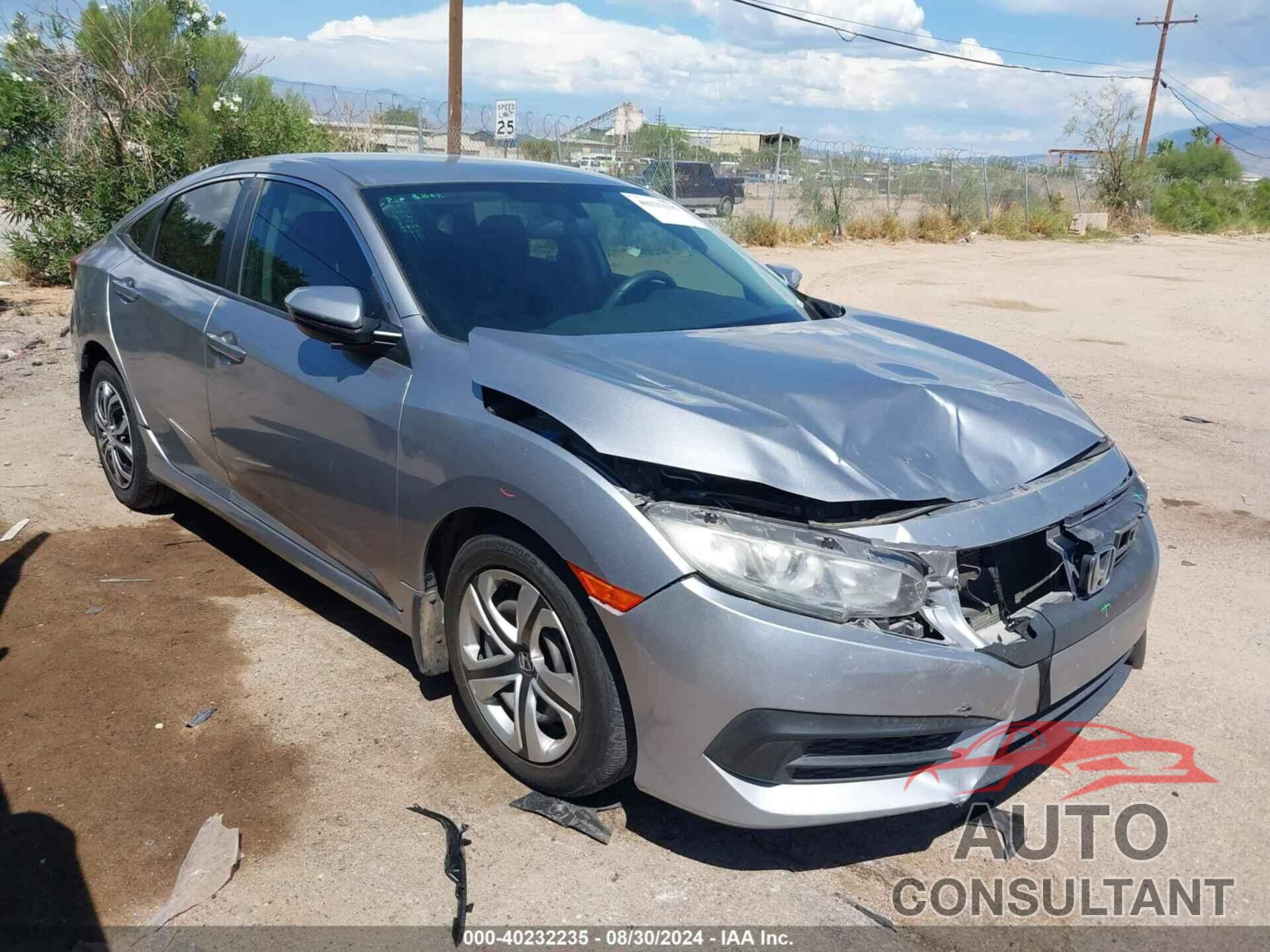 HONDA CIVIC 2017 - 19XFC2E55HE056472