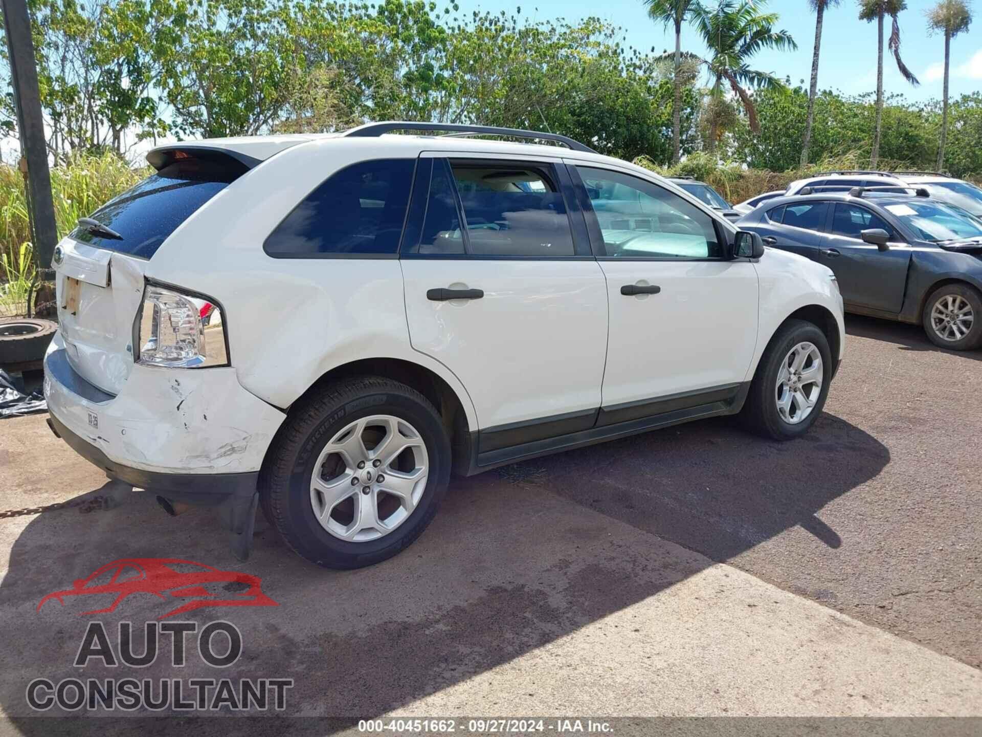 FORD EDGE 2013 - 2FMDK3G9XDBC34700