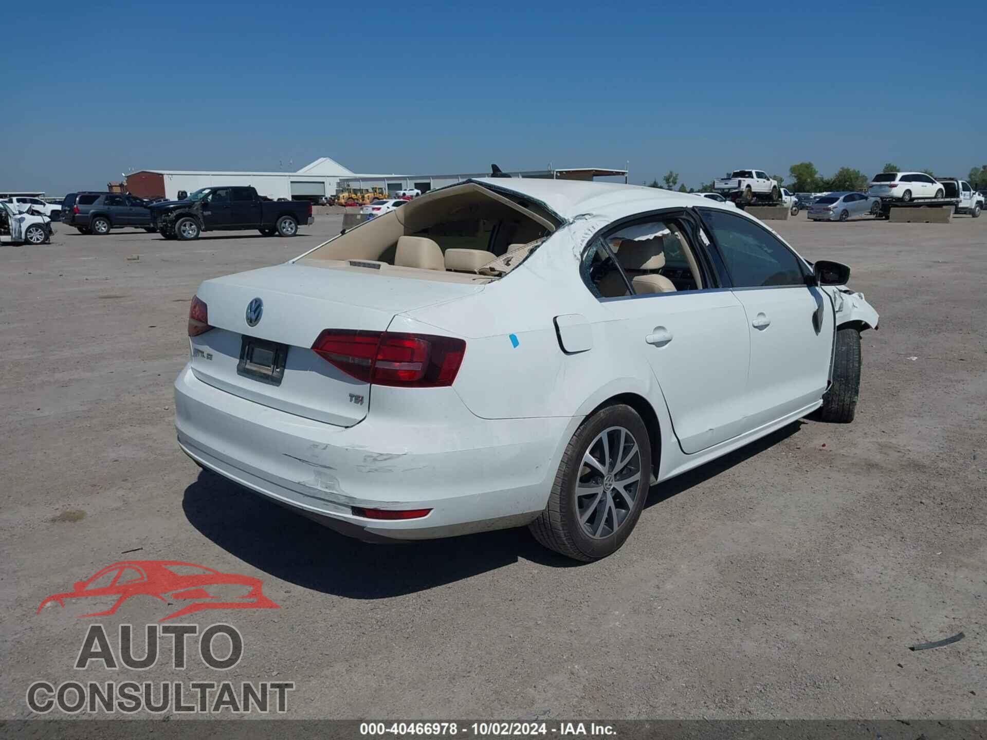VOLKSWAGEN JETTA 2017 - 3VWDB7AJ3HM223473