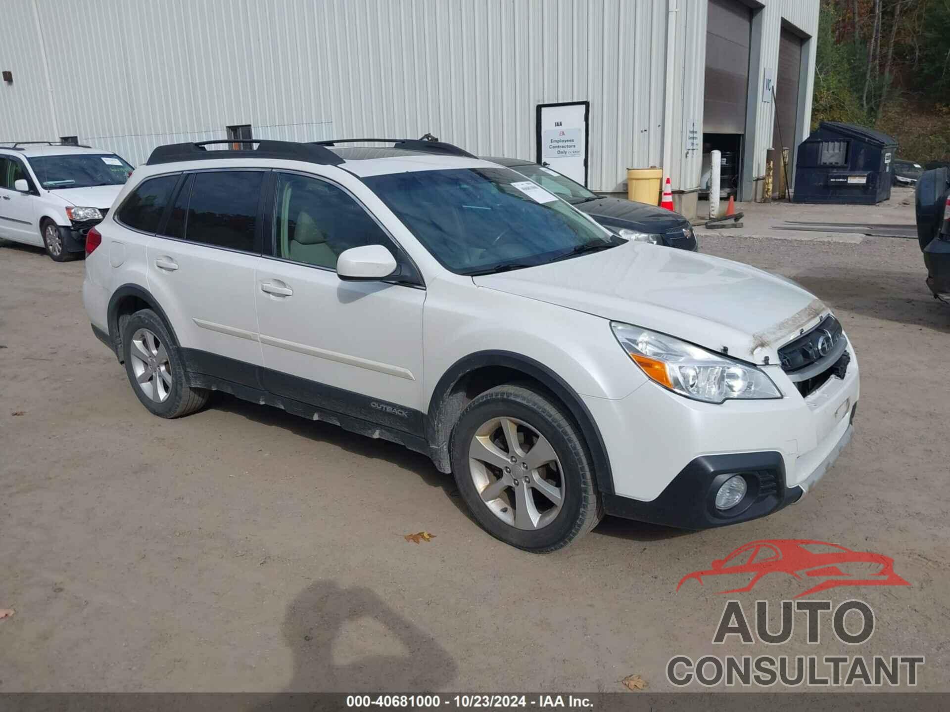 SUBARU OUTBACK 2013 - 4S4BRCGC0D3252900