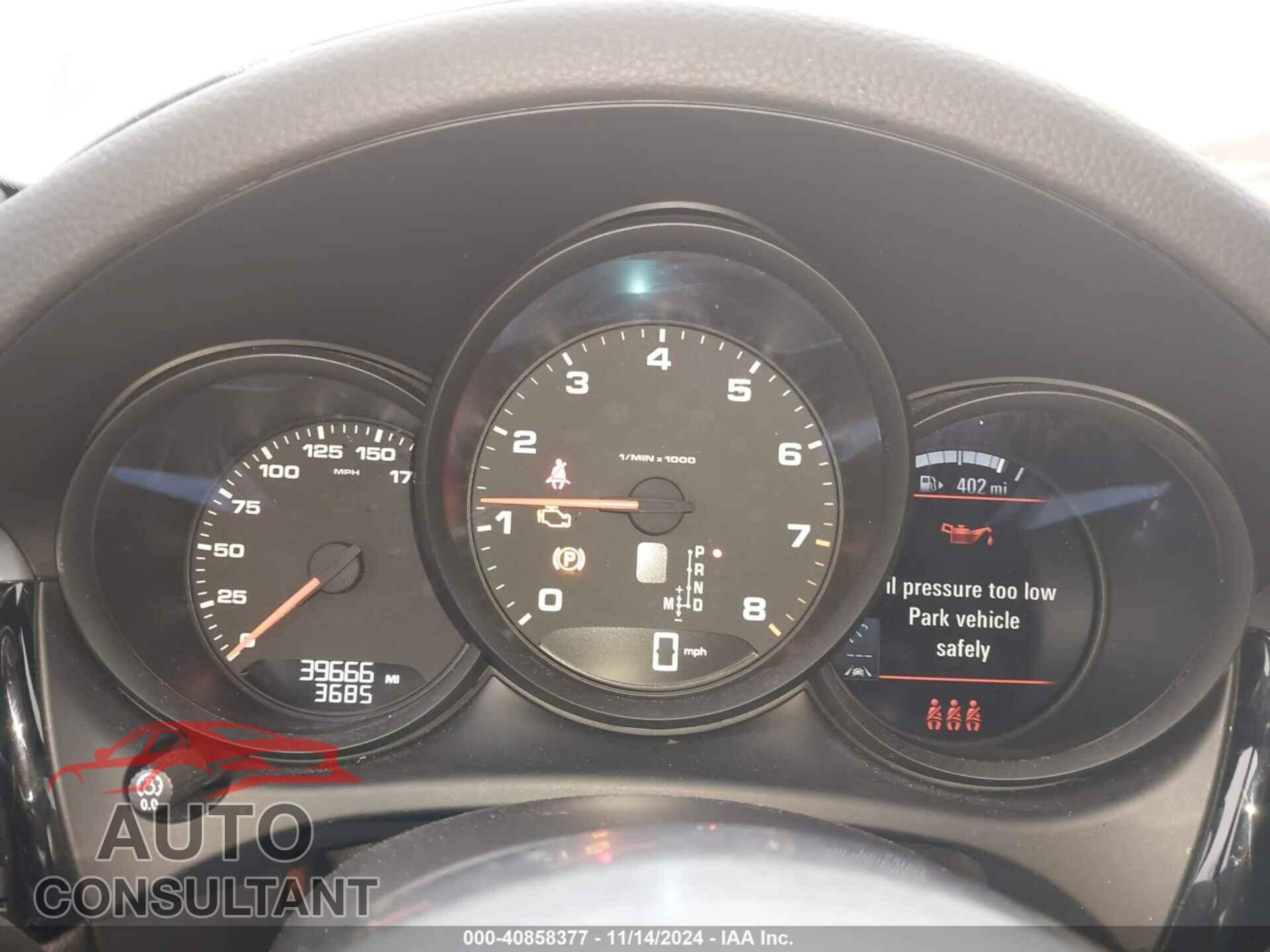 PORSCHE MACAN 2021 - WP1AA2A54MLB16120