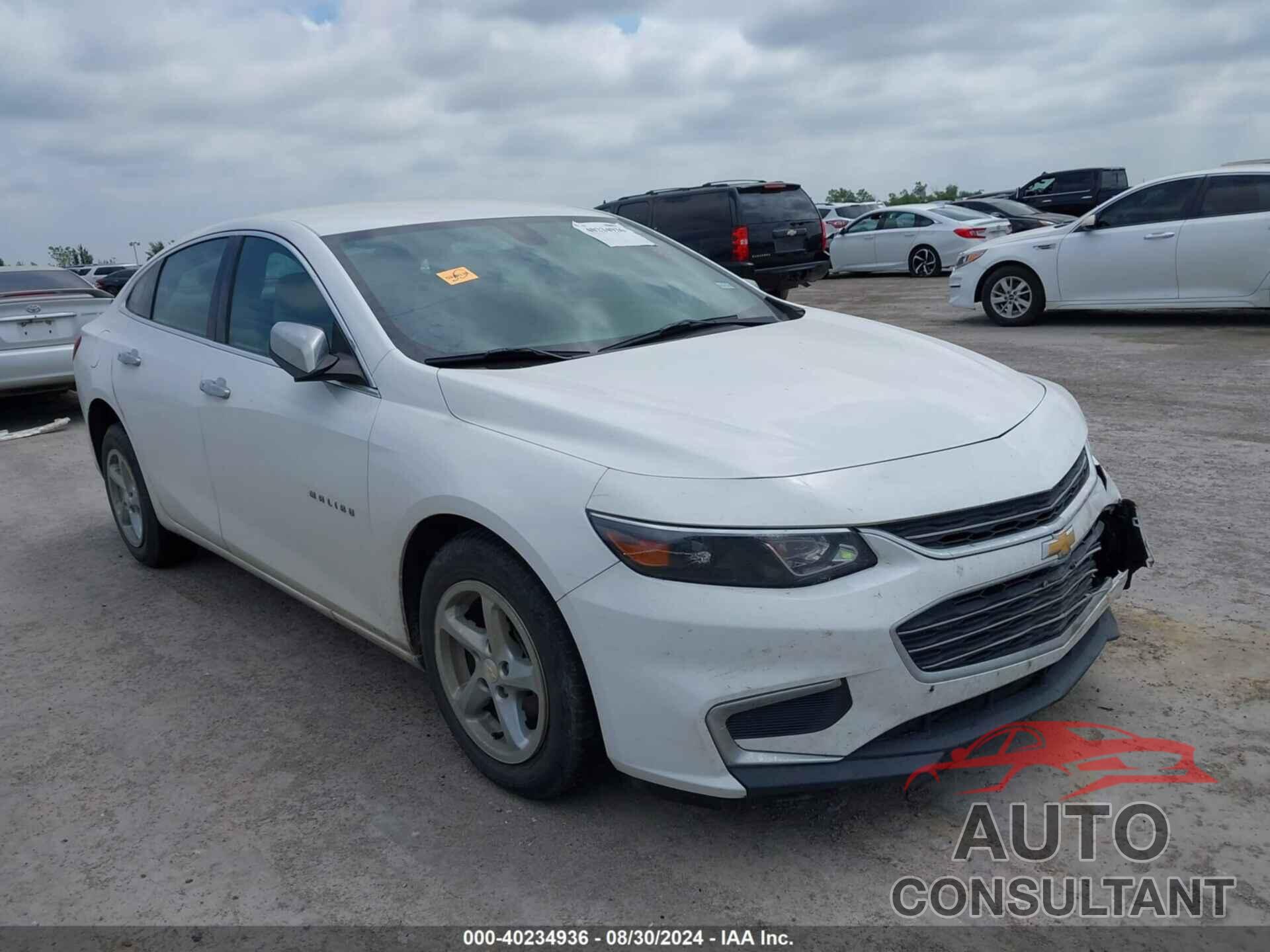 CHEVROLET MALIBU 2018 - 1G1ZB5ST7JF163807