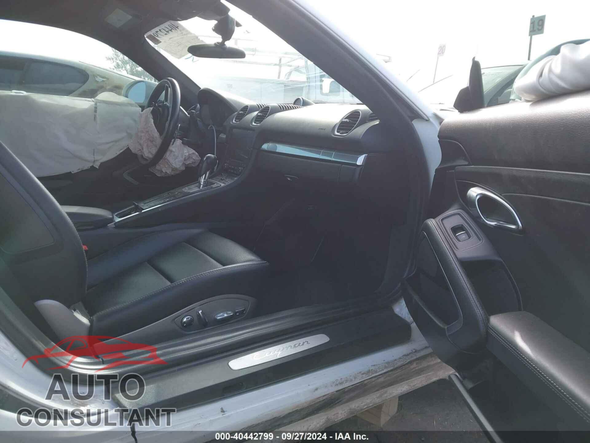 PORSCHE CAYMAN 2017 - WP0AA2A84HS270771