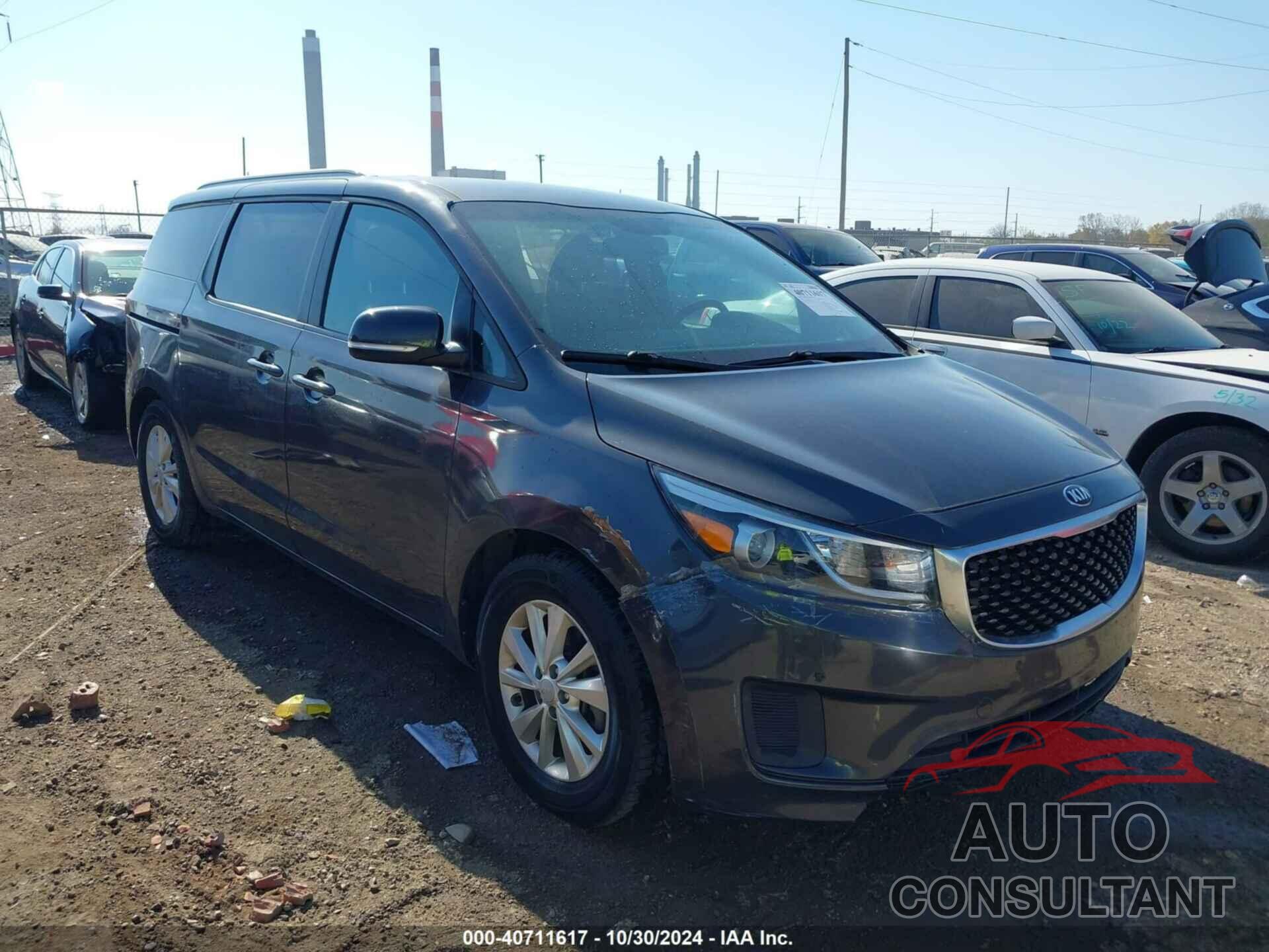 KIA SEDONA 2017 - KNDMB5C13H6336814