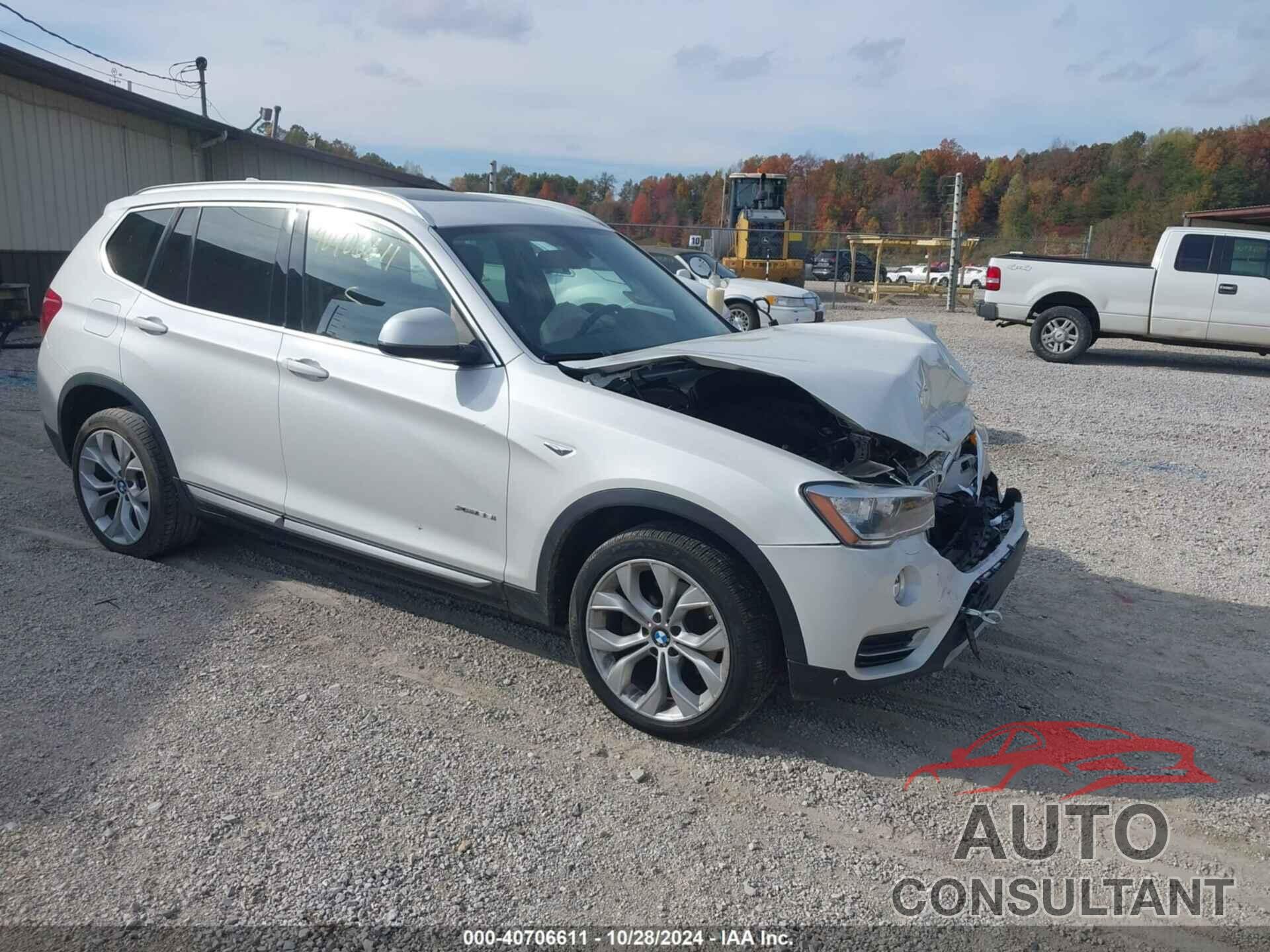 BMW X3 2016 - 5UXWX7C56G0R16986