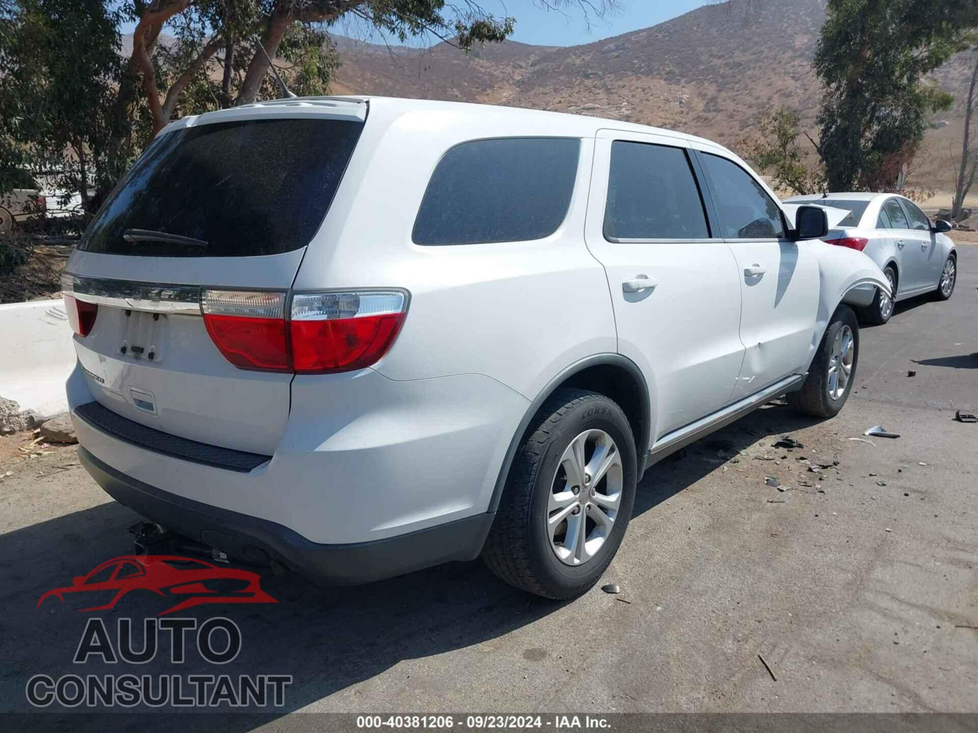 DODGE DURANGO 2013 - 1C4RDHAGXDC697784