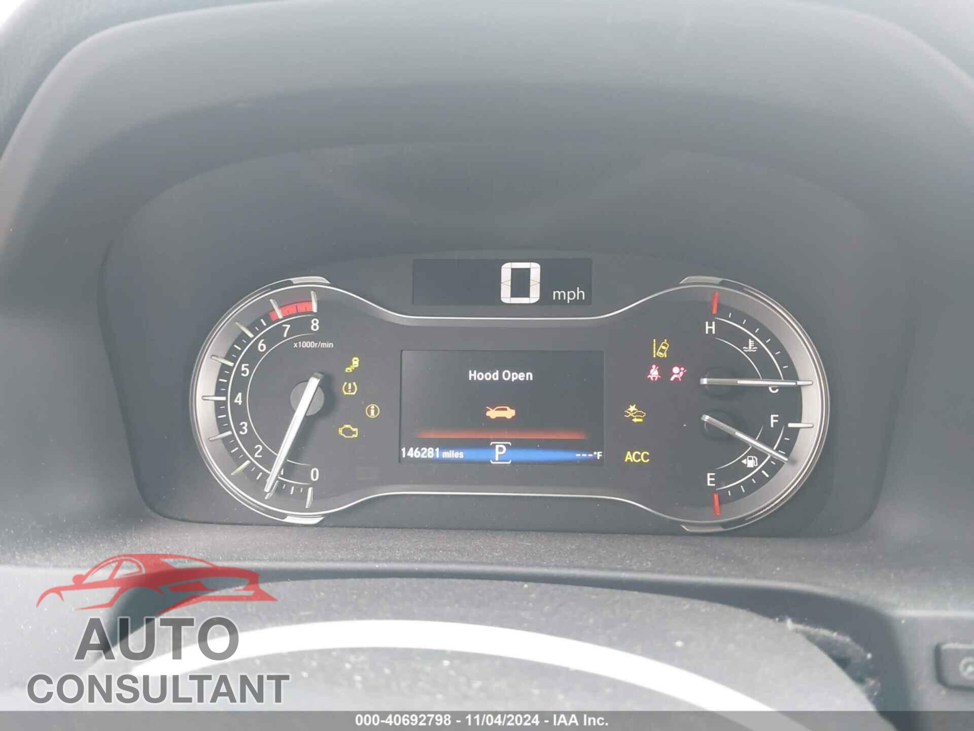 HONDA PILOT 2016 - 5FNYF6H04GB016156