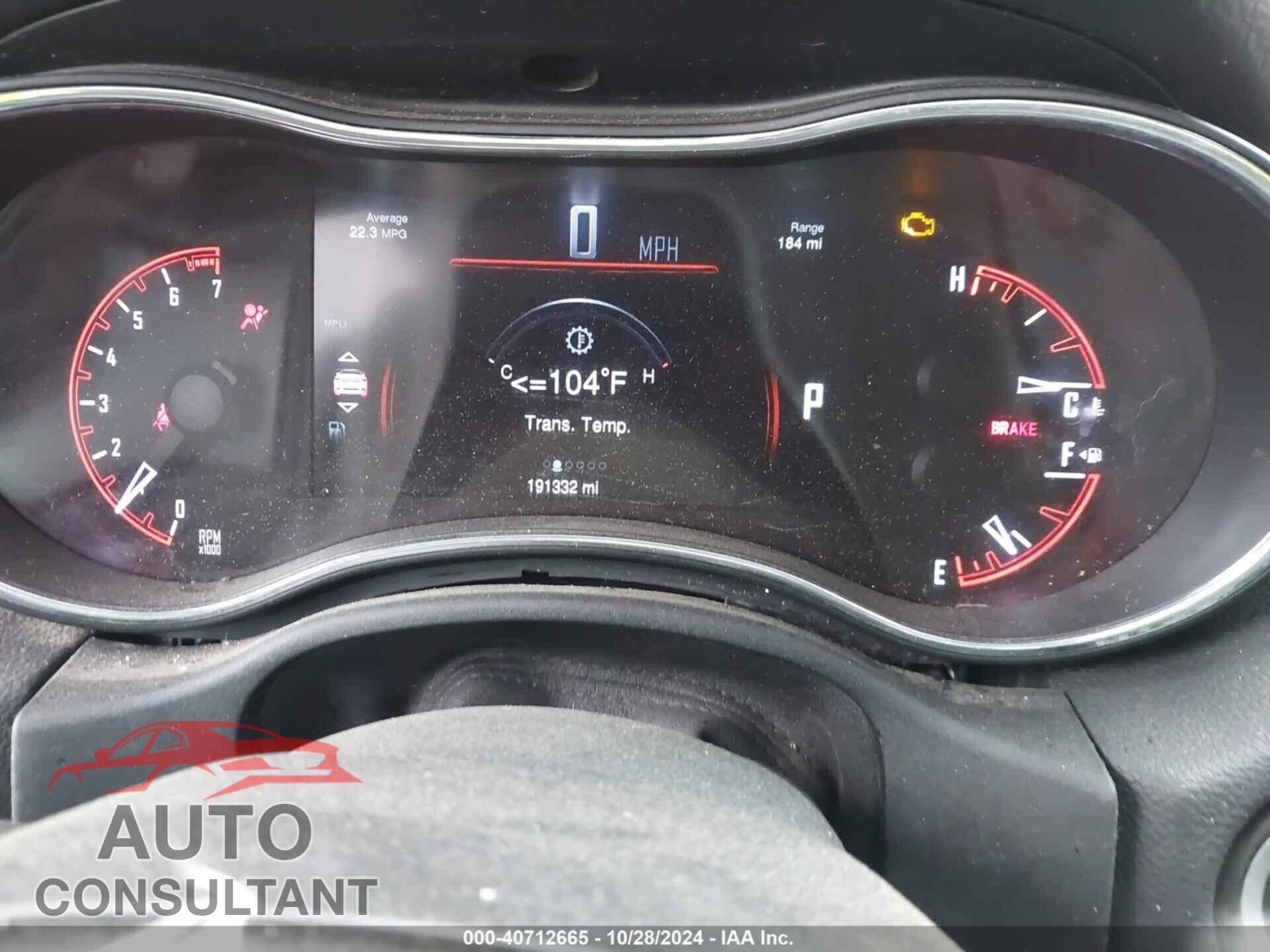 DODGE DURANGO 2015 - 1C4RDJDG9FC695465