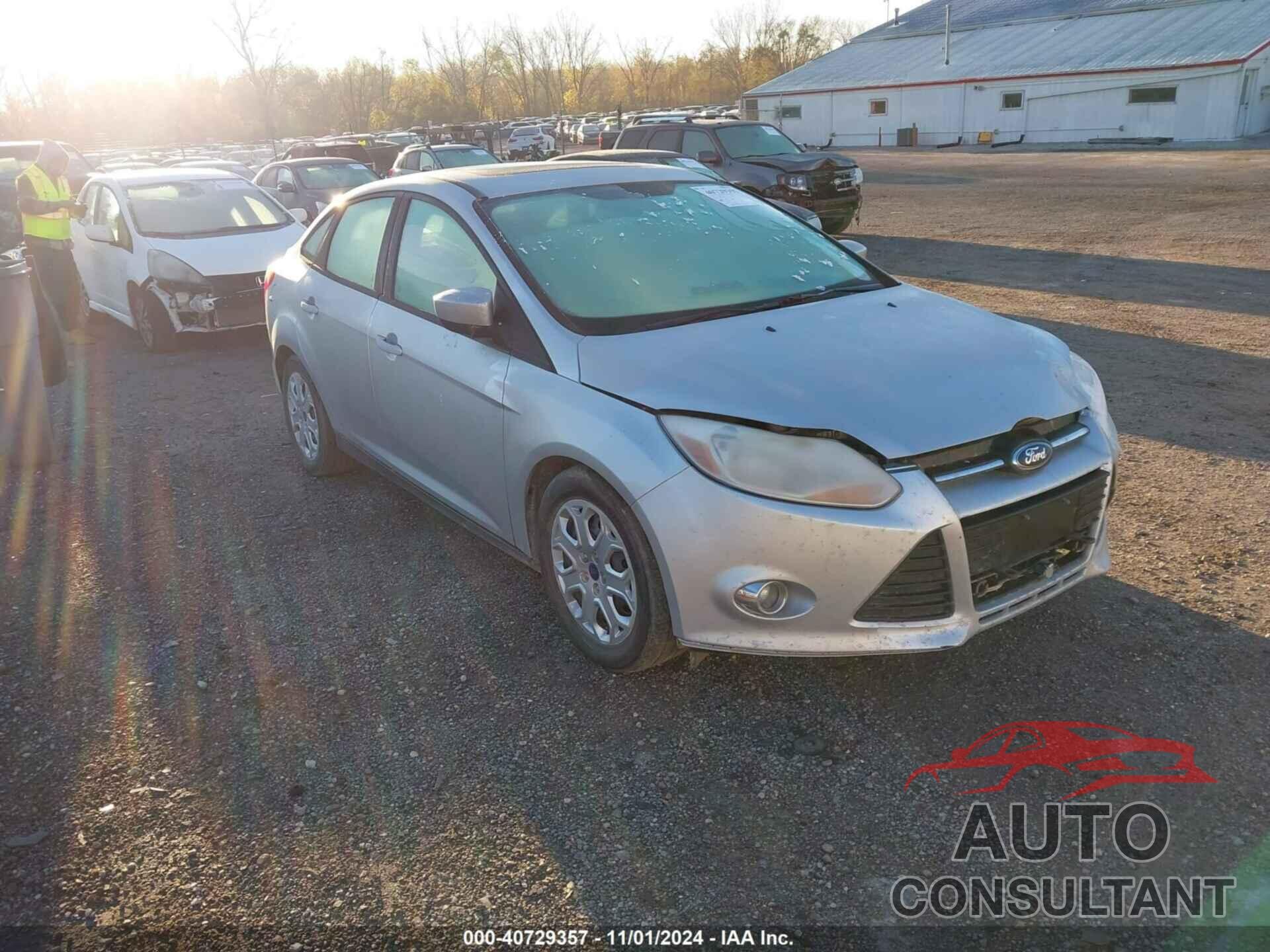 FORD FOCUS 2012 - 1FAHP3F22CL474288