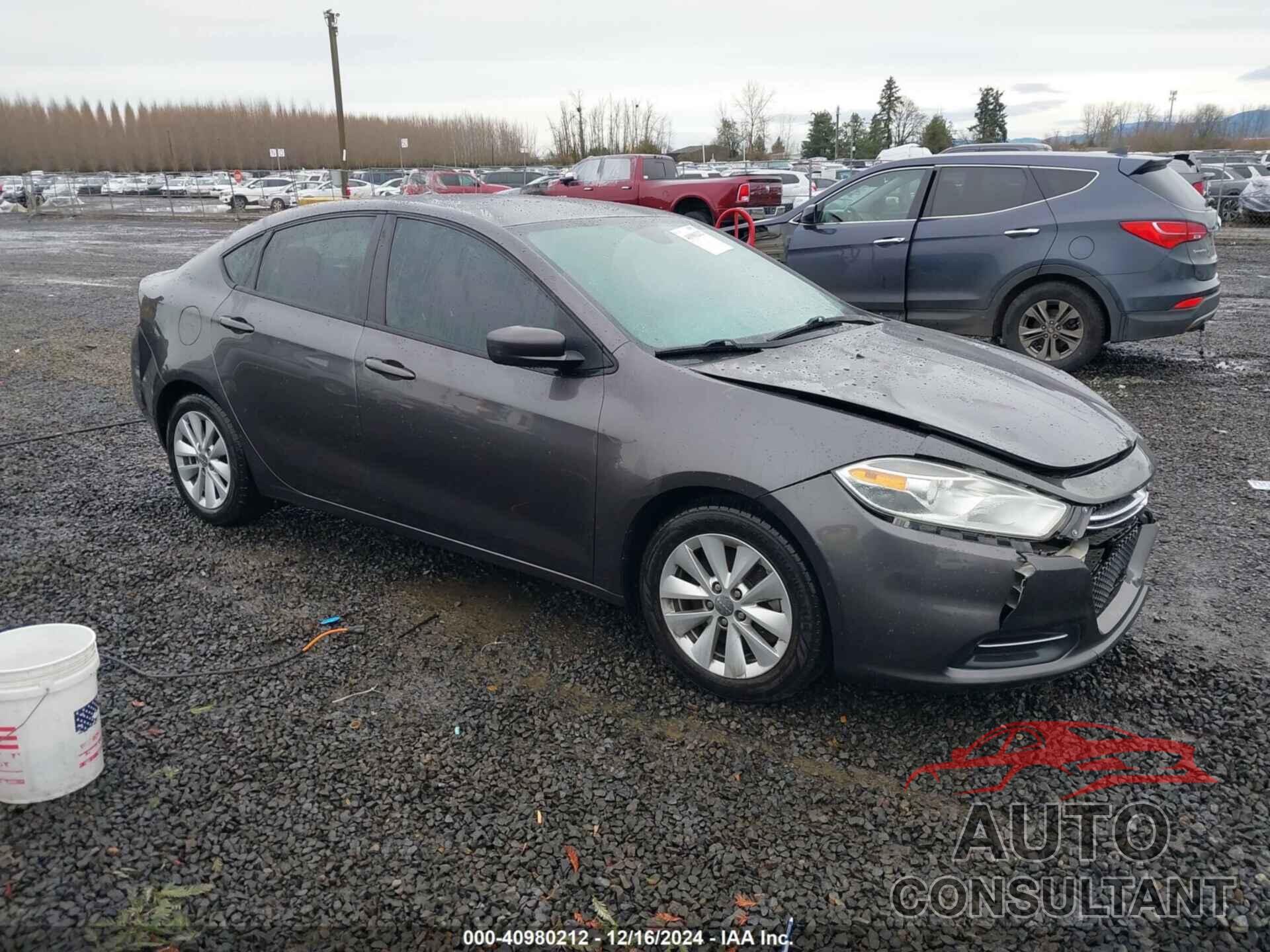 DODGE DART 2015 - 1C3CDFDH1FD407075