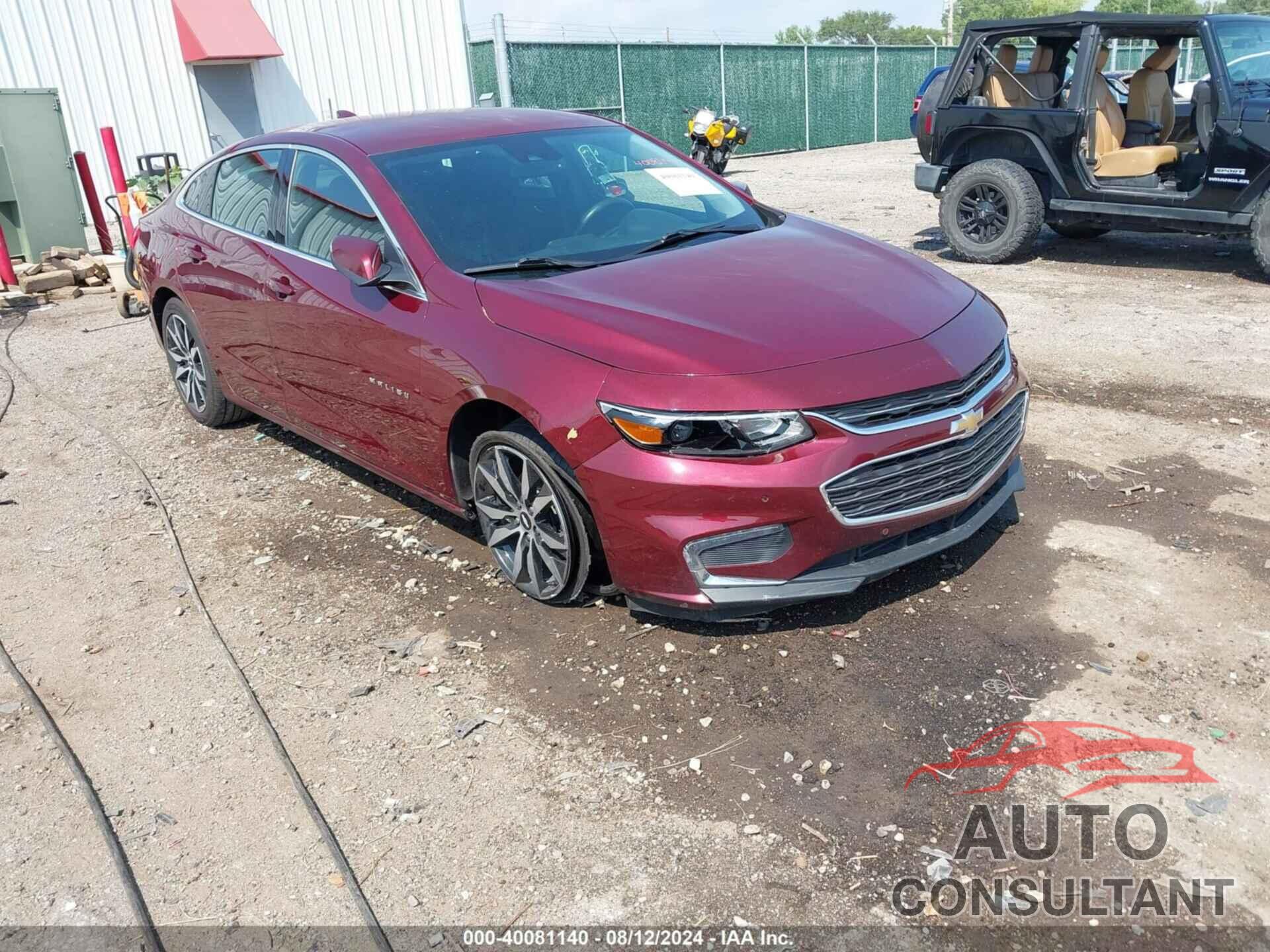 CHEVROLET MALIBU 2016 - 1G1ZF5SX1GF241286