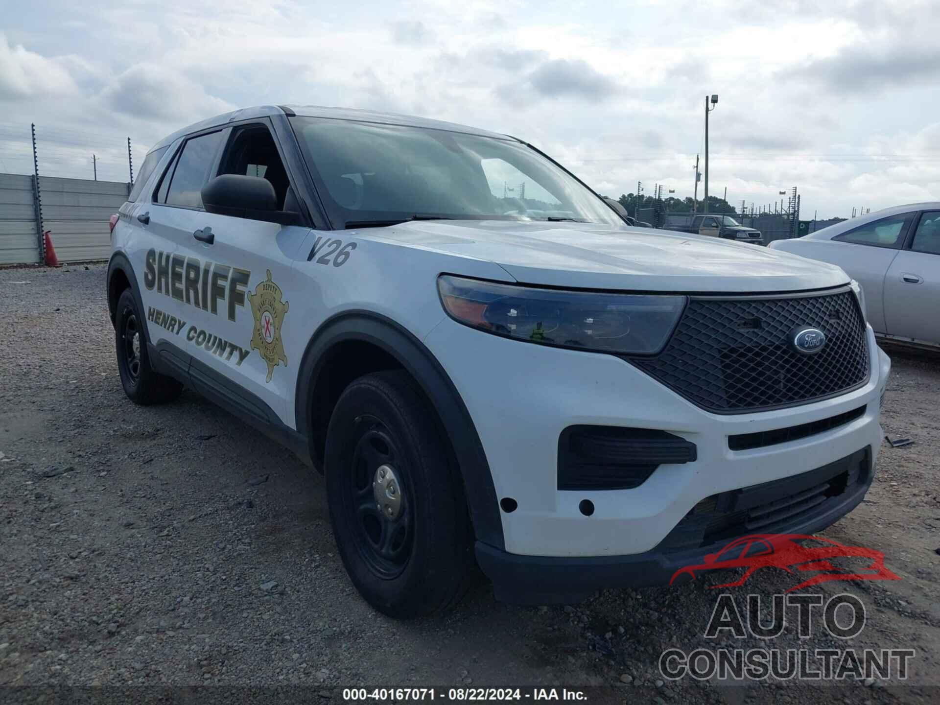 FORD POLICE INTERCEPTOR UTILITY 2021 - 1FM5K8AB8MGB46234