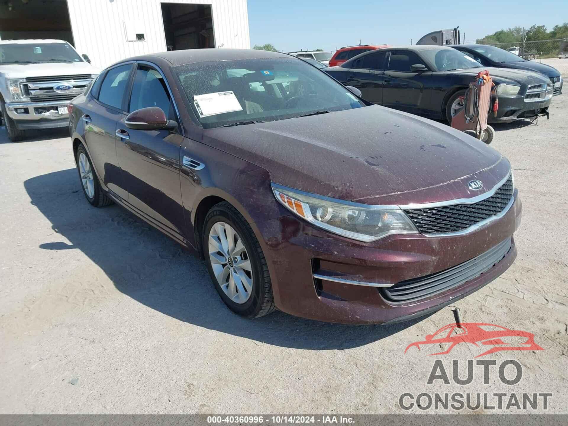 KIA OPTIMA 2017 - 5XXGT4L33HG129749