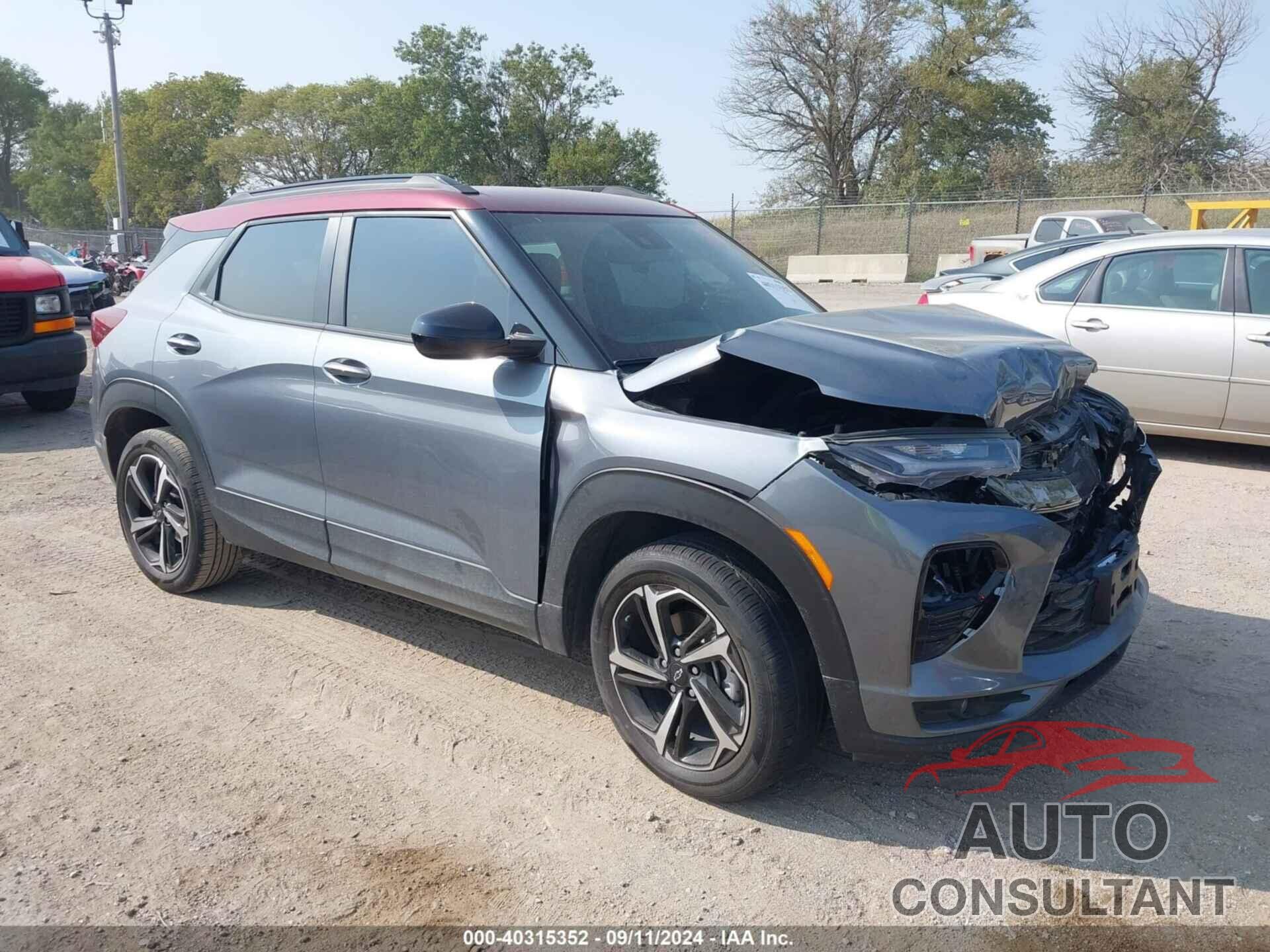 CHEVROLET TRAILBLAZER 2022 - KL79MUSL0NB096134