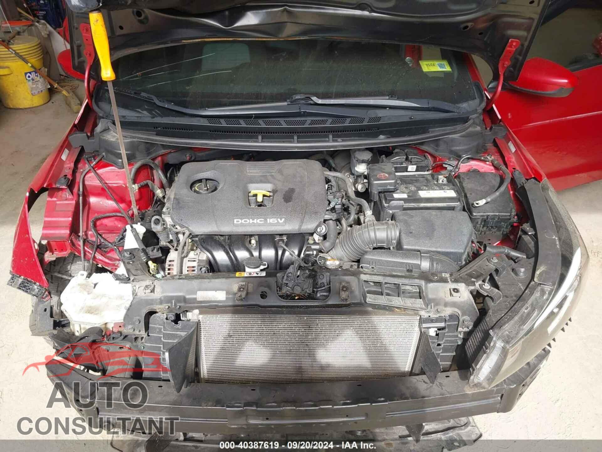 KIA FORTE 2017 - 3KPFL4A78HE013375