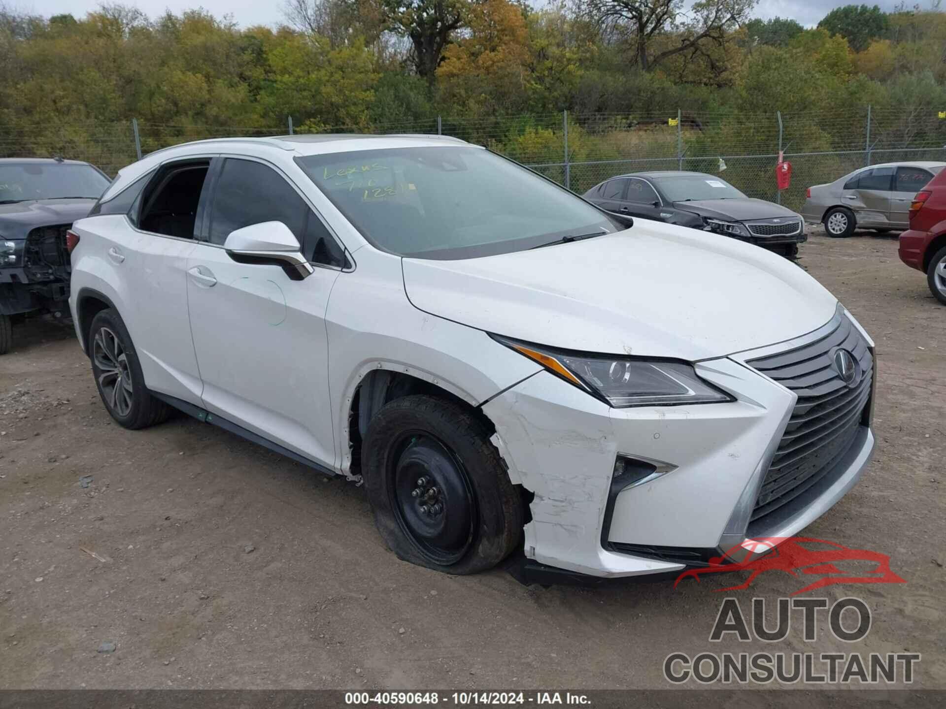 LEXUS RX 350 2017 - 2T2BZMCA1HC114449