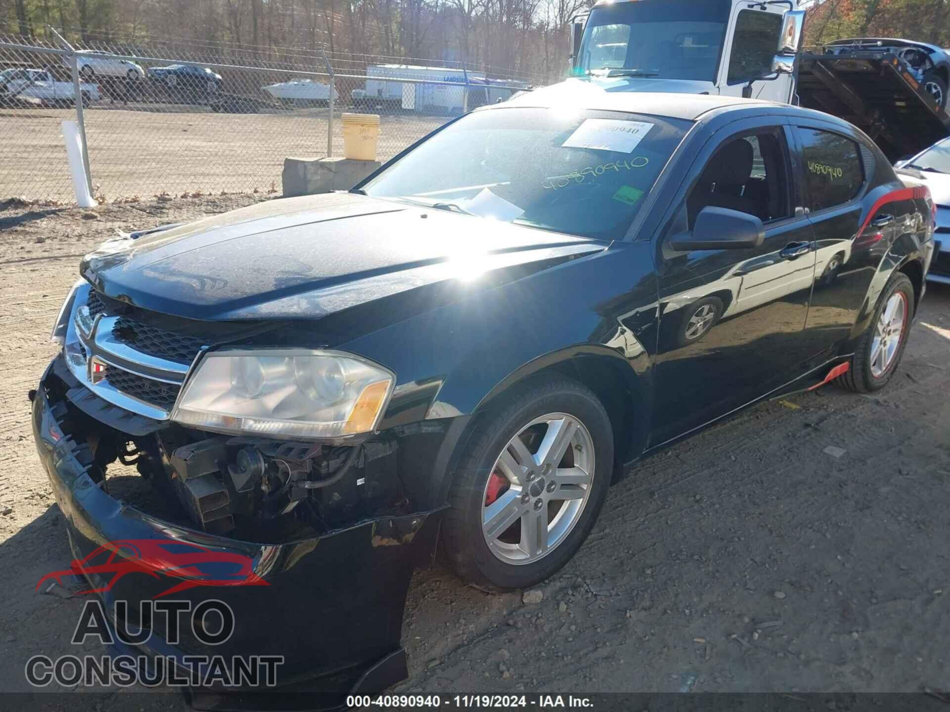 DODGE AVENGER 2011 - 1B3BD4FB2BN546786