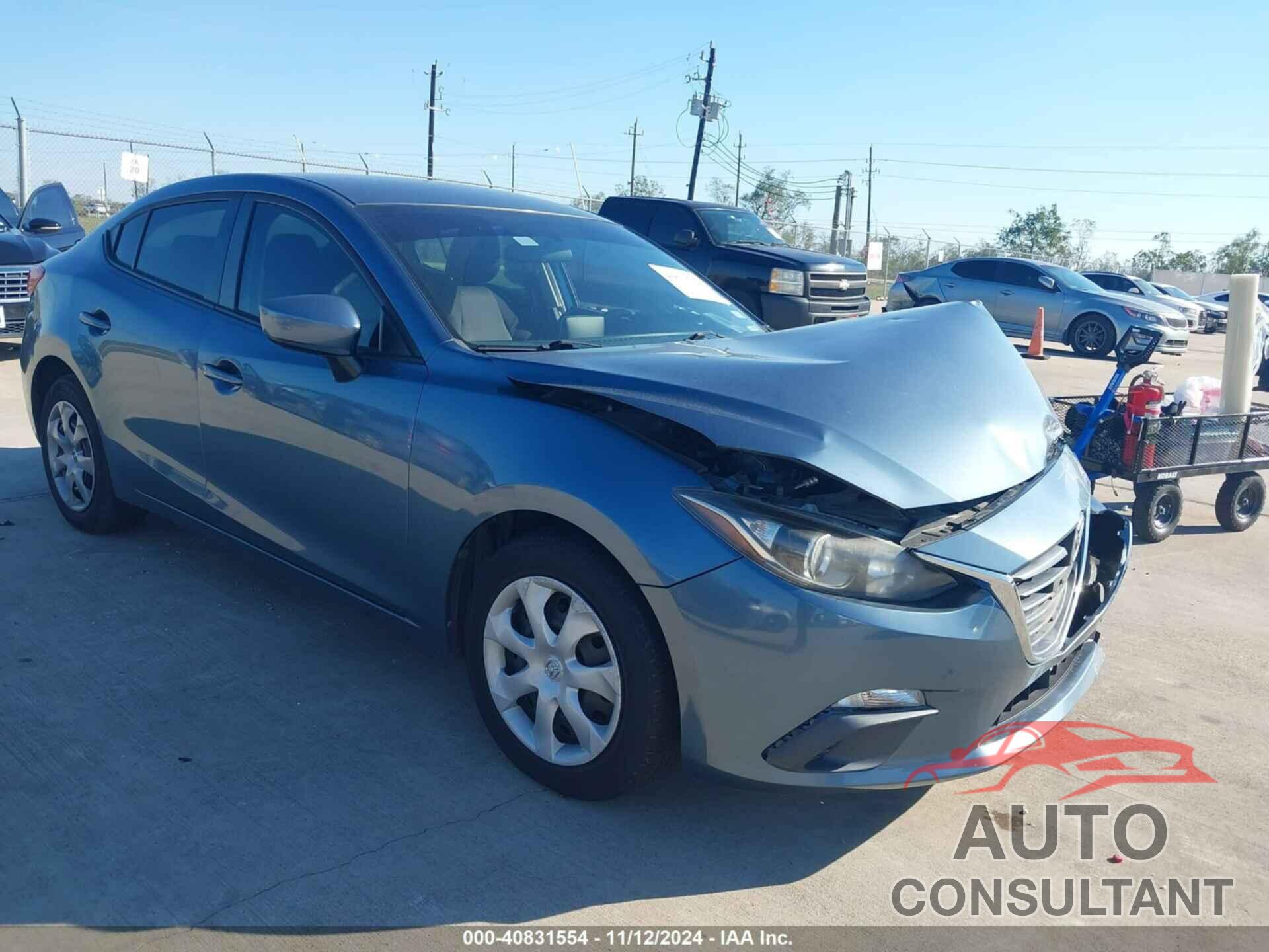 MAZDA MAZDA3 2015 - JM1BM1U76F1254891
