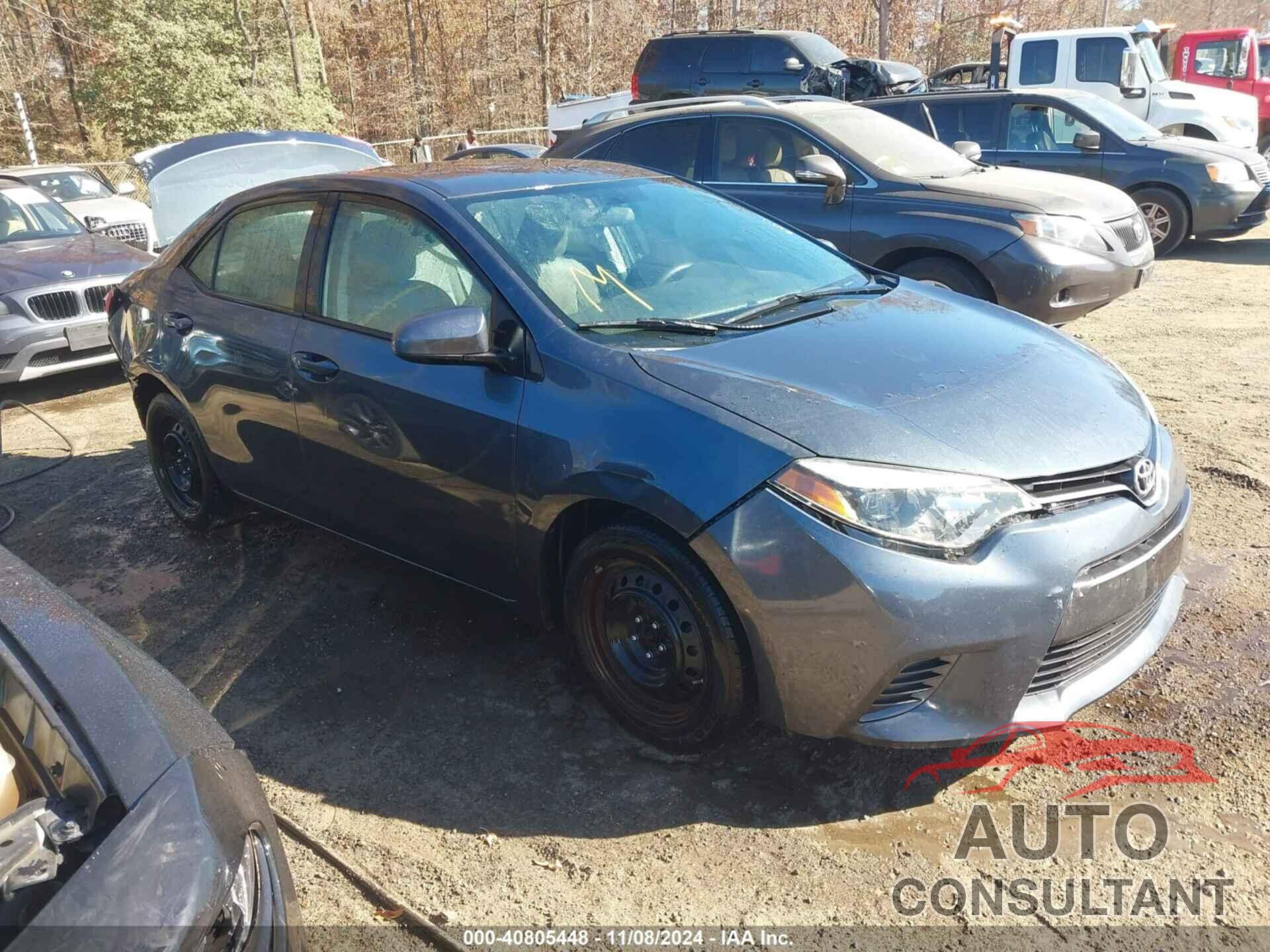 TOYOTA COROLLA 2016 - 2T1BURHEXGC565857