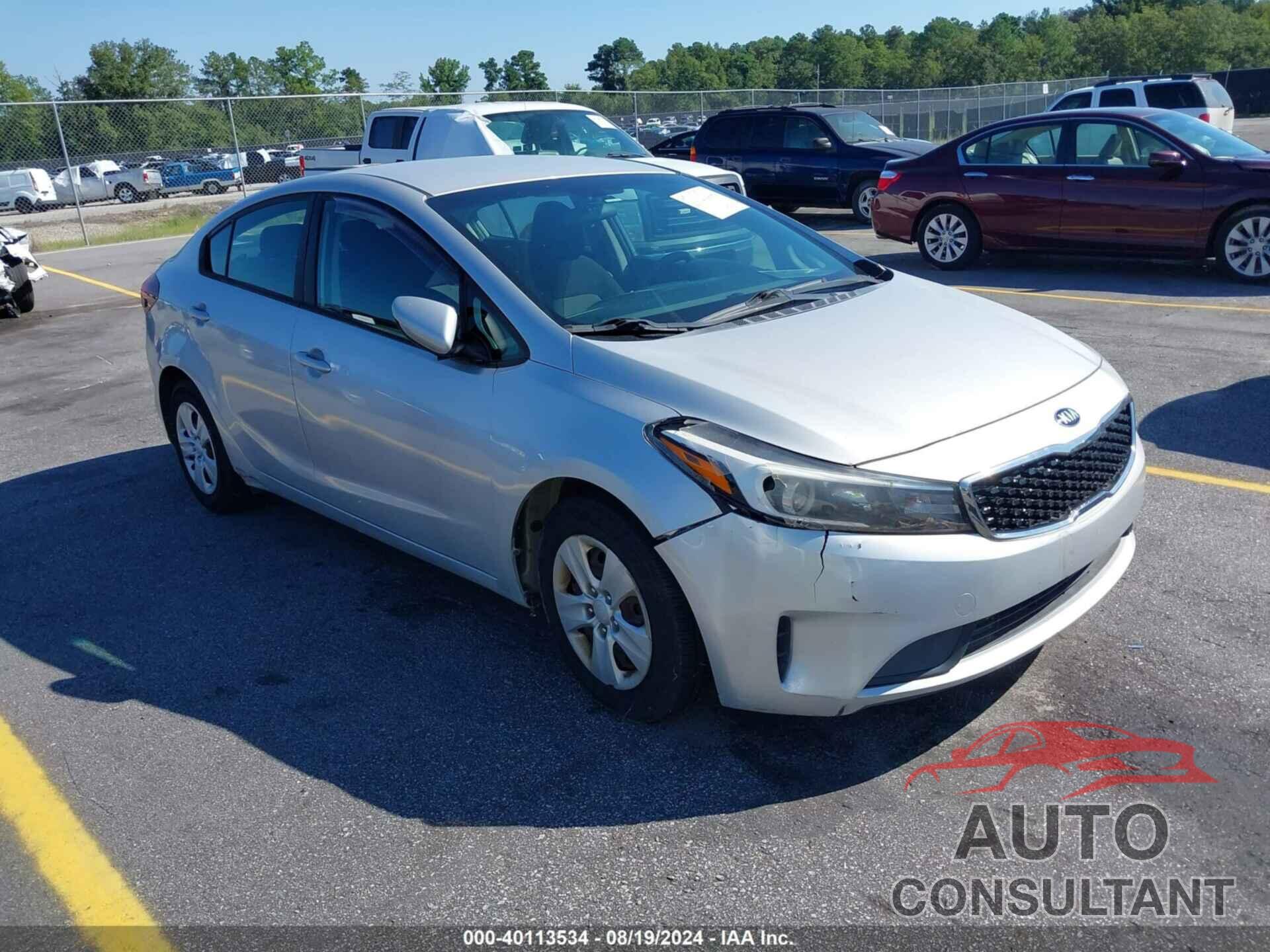 KIA FORTE 2017 - 3KPFK4A75HE066019