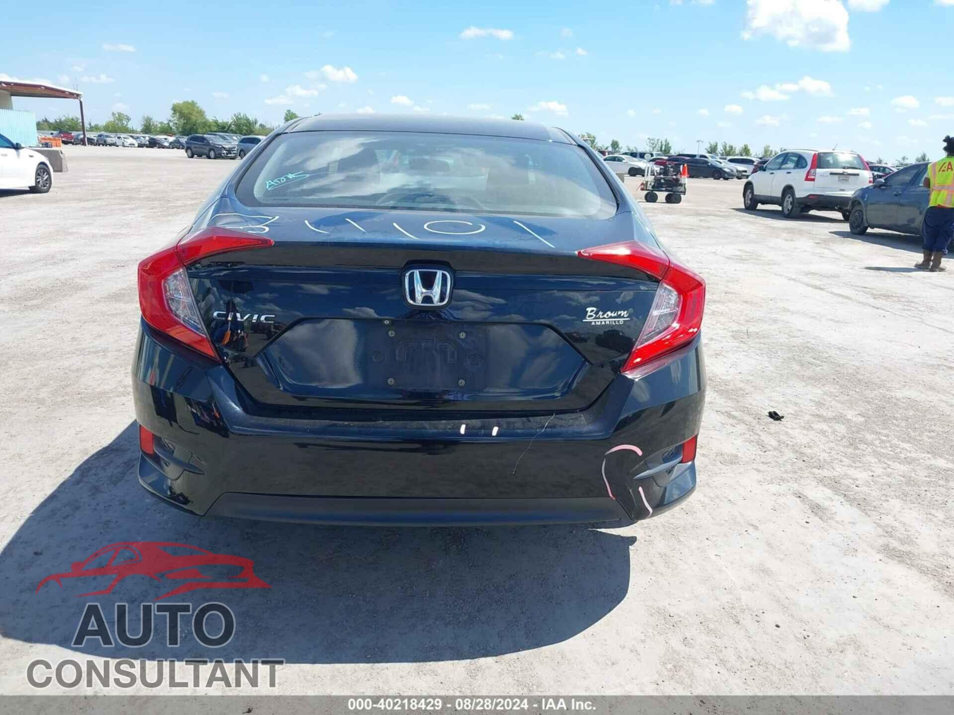 HONDA CIVIC 2016 - 19XFC2F8XGE079317