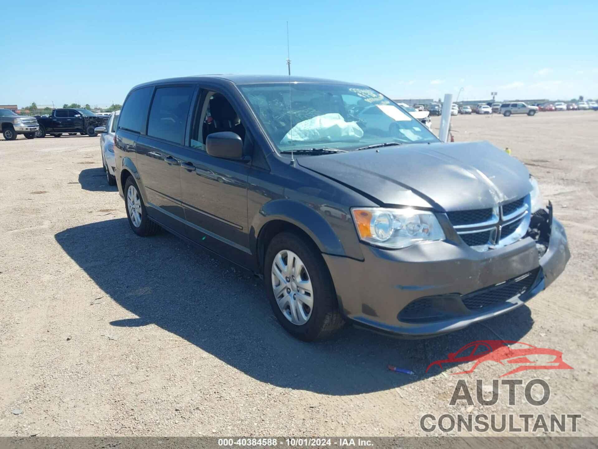 DODGE GRAND CARAVAN 2016 - 2C4RDGBG5GR209720