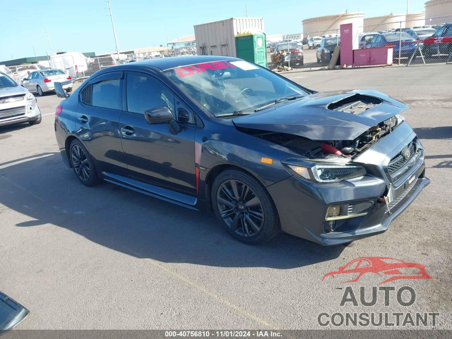 SUBARU WRX 2015 - JF1VA1A62F9807688